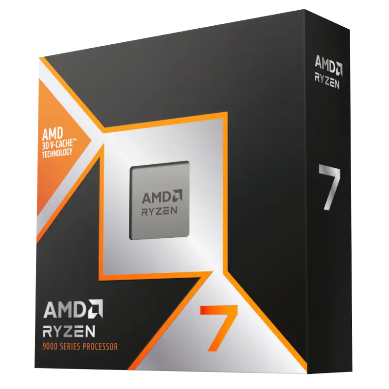 Chip xử lý AMD Ryzen 7 9800X3D, một CPU 8 nhân gaming cao cấp