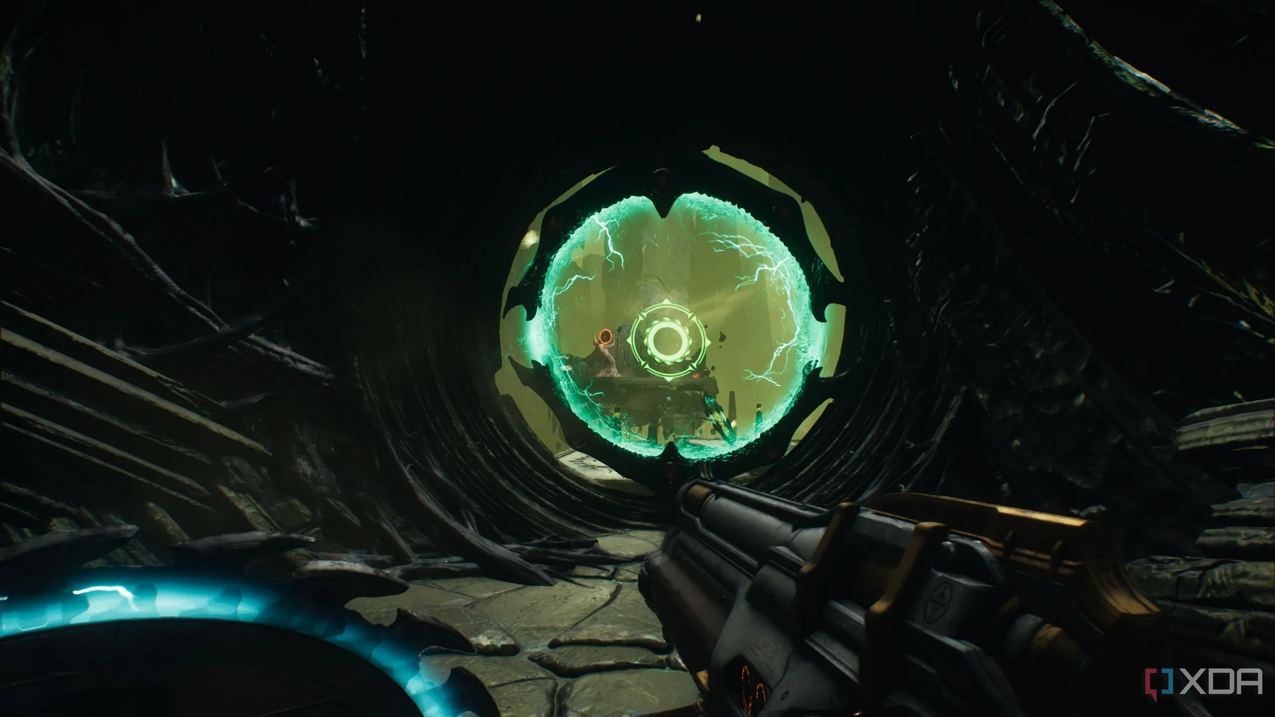 Cổng Shield Portal bí mật trong chương 15 của Doom The Dark Ages