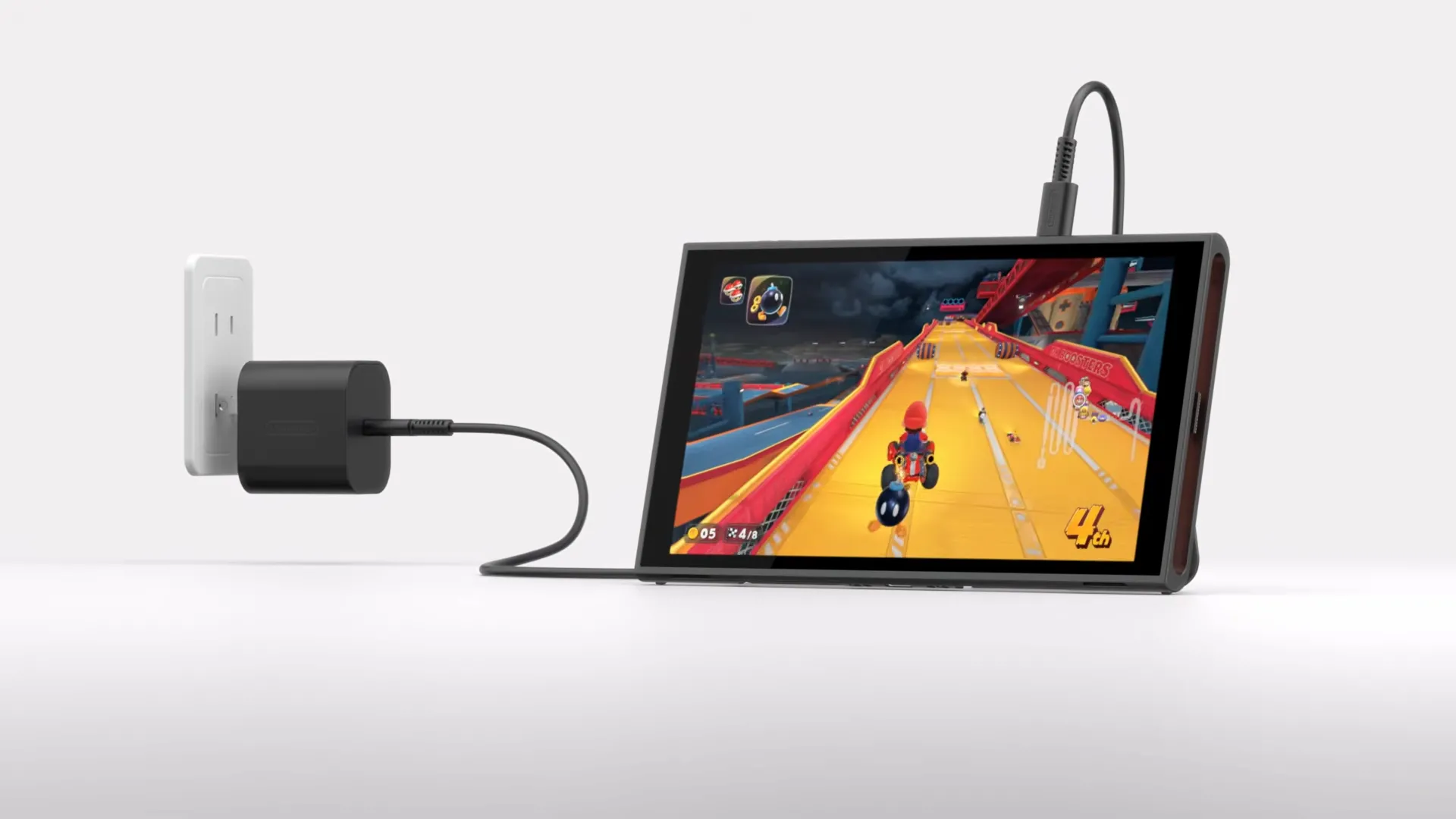 Cổng USB-C thứ hai trên đỉnh máy Nintendo Switch 2