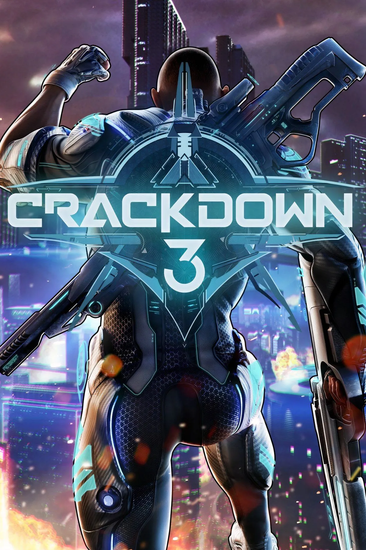 Đặc vụ siêu năng lực trong Crackdown 3, một tựa game hành động thế giới mở không đáp ứng kỳ vọng về cơ chế phá hủy