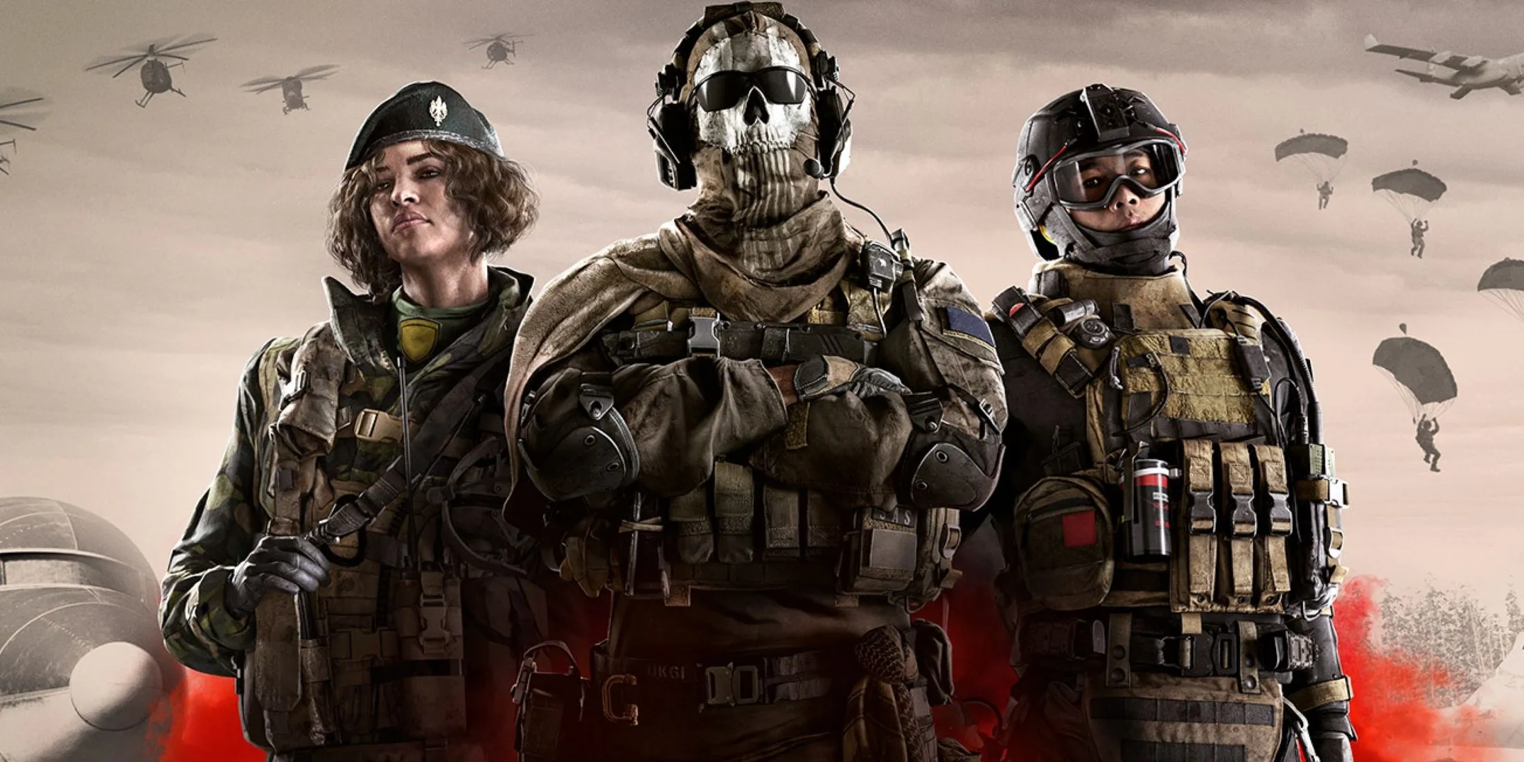 Dàn nhân vật Call of Duty Warzone sẵn sàng chiến đấu