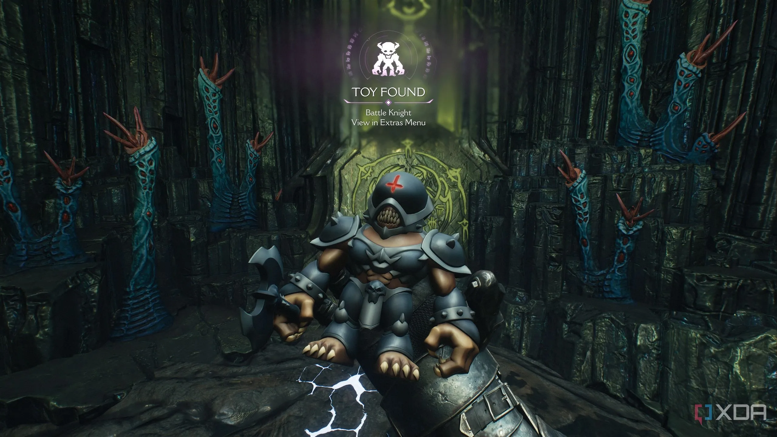 Đồ chơi Battleknight trong Chương 16 Doom The Dark Ages
