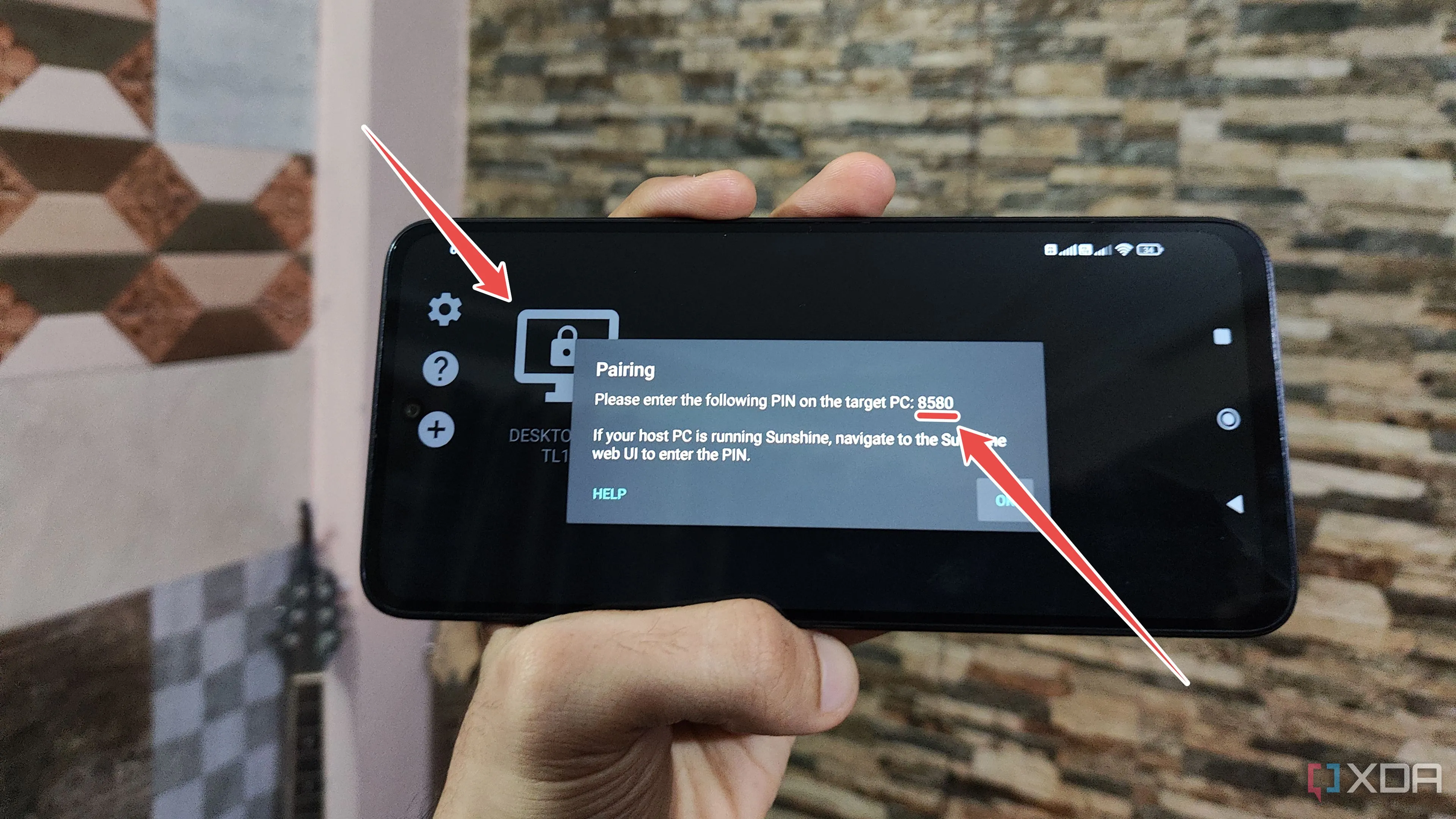 Ghép nối ứng dụng Artemis trên điện thoại Android với Apollo server