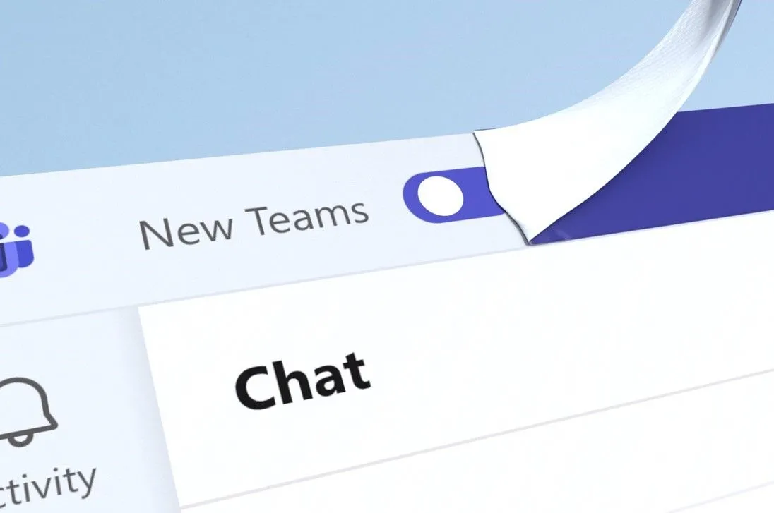 Giao diện cài đặt mới trong Microsoft Teams với nút chuyển đổi tính năng, thể hiện các tùy chọn quản lý và cấu hình được cải tiến.