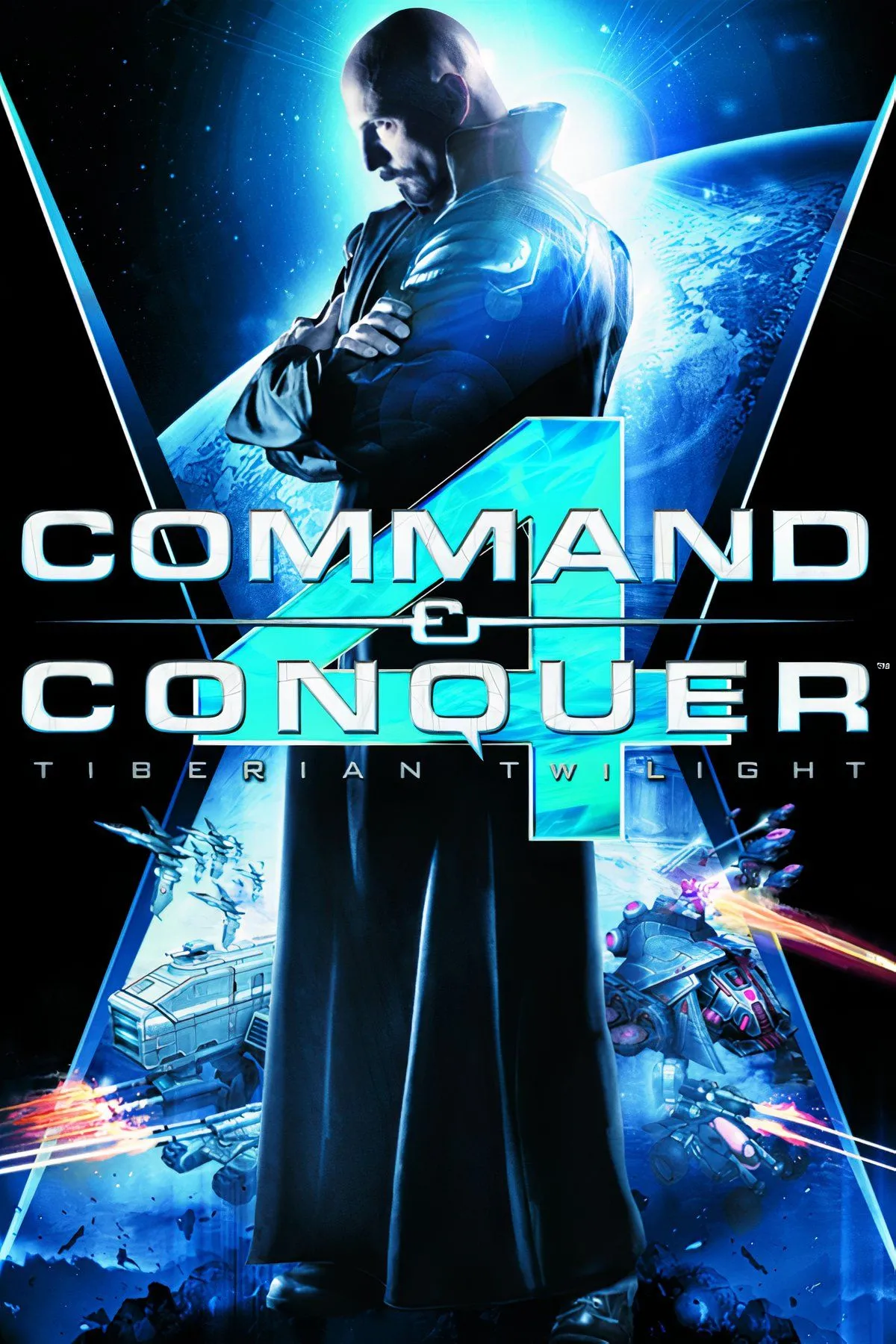 Giao diện chiến trường trong Command &amp; Conquer 4: Tiberian Twilight, tựa game chiến thuật thời gian thực bị chỉ trích vì thay đổi gameplay cốt lõi