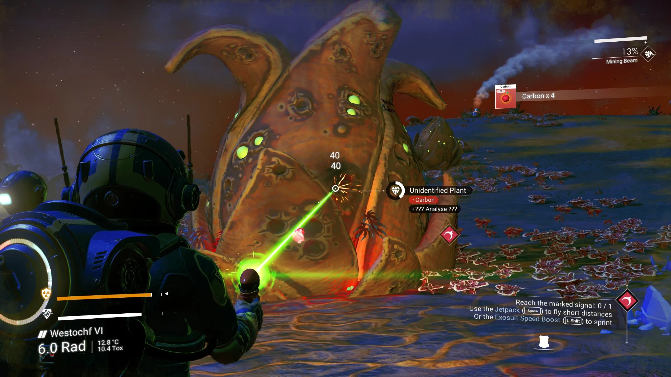 Giao diện game No Man's Sky, phản ánh xu hướng game đòi hỏi nhiều thời gian cày cuốc