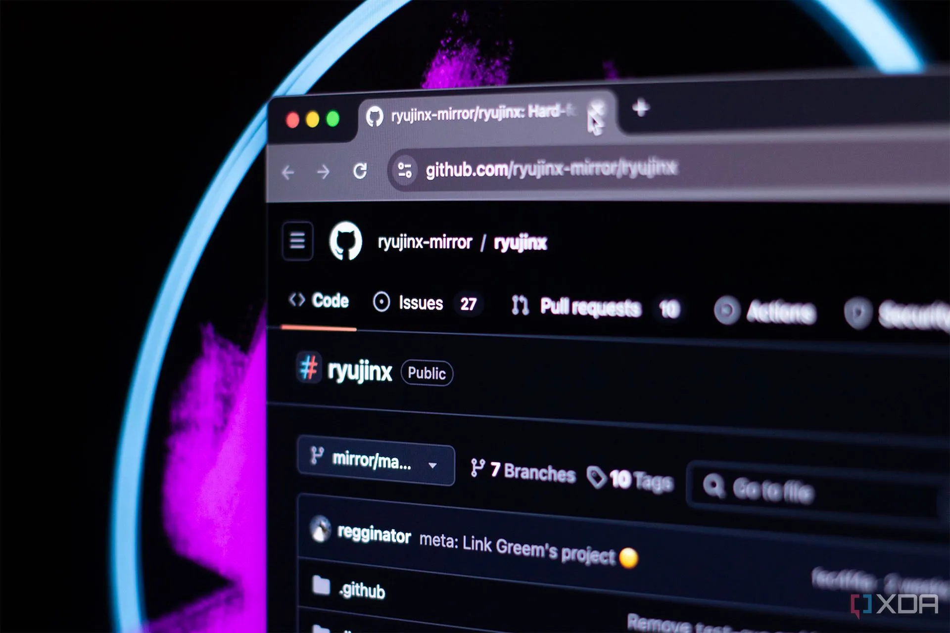 Giao diện GitHub, nền tảng chưa hỗ trợ IPv6 đầy đủ