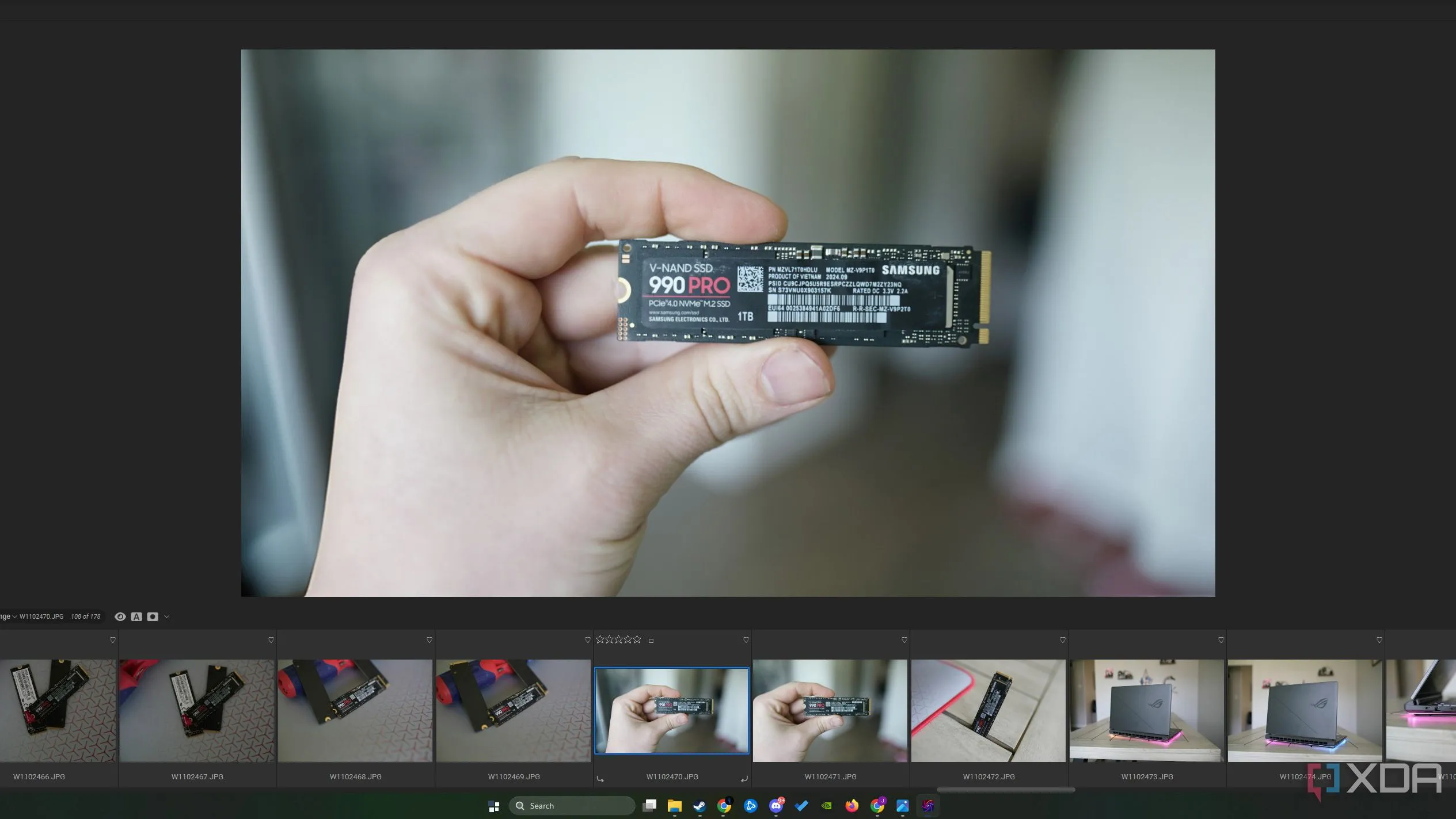 Giao diện ON1 Photo Raw với tính năng Generative Expand, mở rộng không gian ảnh một cách tự nhiên bằng AI.