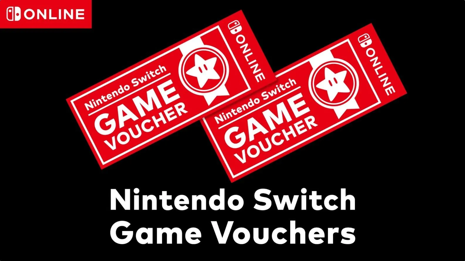 Giao diện phiếu mua game (Game Vouchers) của Nintendo Switch Online.