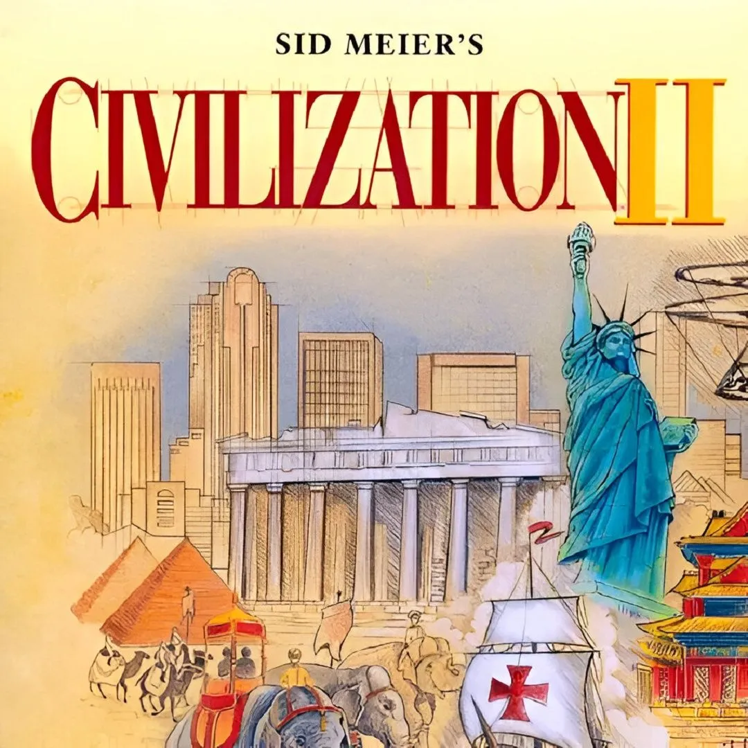 Giao diện Sid Meier's Civilization II, minh họa giá trị lịch sử của game
