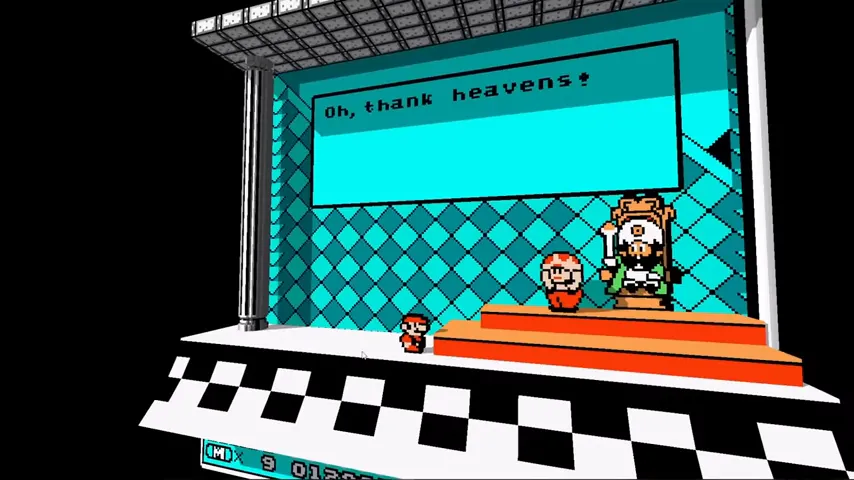 Giao diện trình giả lập 3DNES độc đáo, cho phép chơi game NES cổ điển ở định dạng 3D