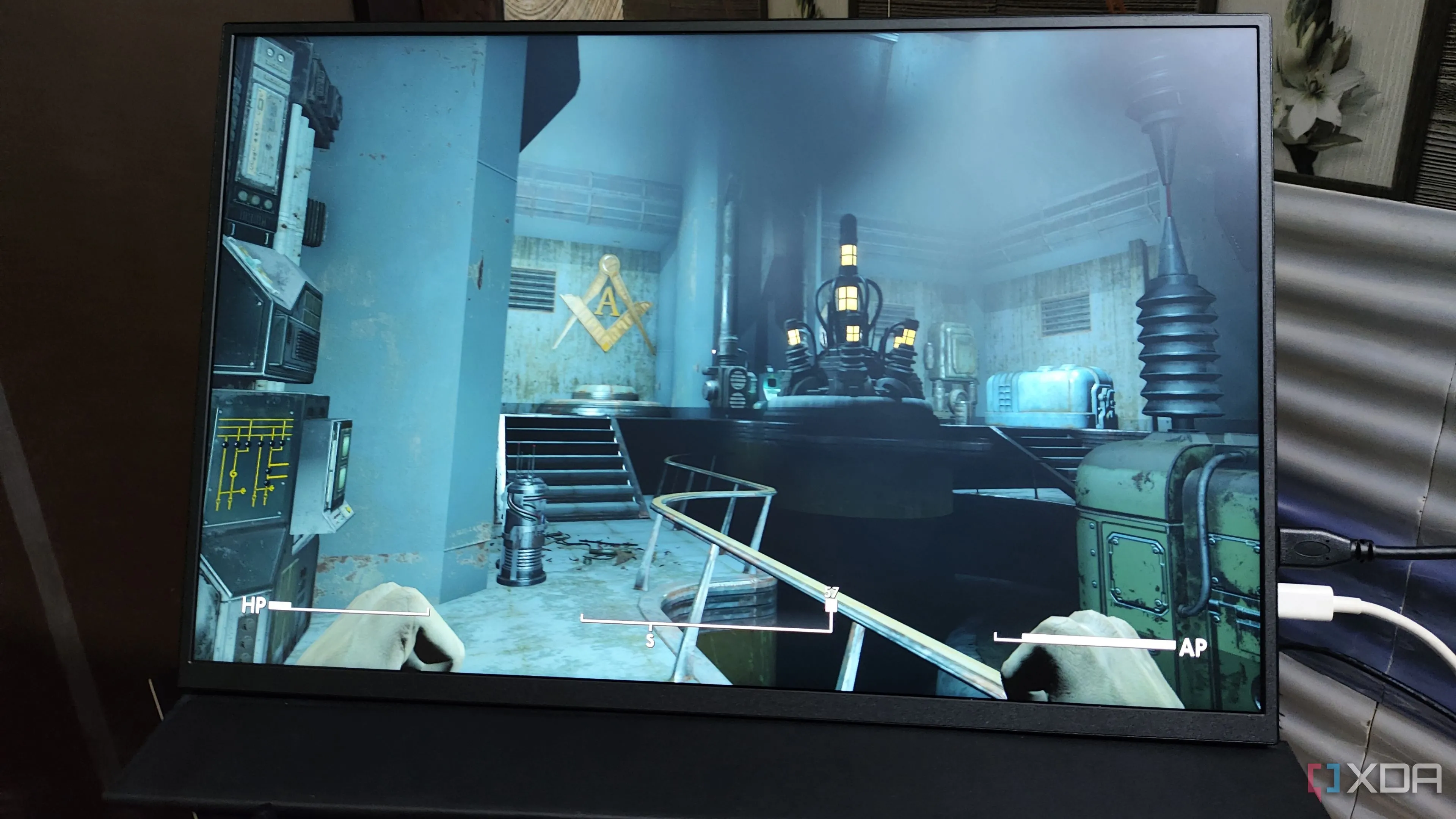 Hình ảnh bản mod tổng thể Fallout: London đang chạy, minh họa cho khả năng sáng tạo không giới hạn của cộng đồng modder đối với các tựa game RPG lớn.