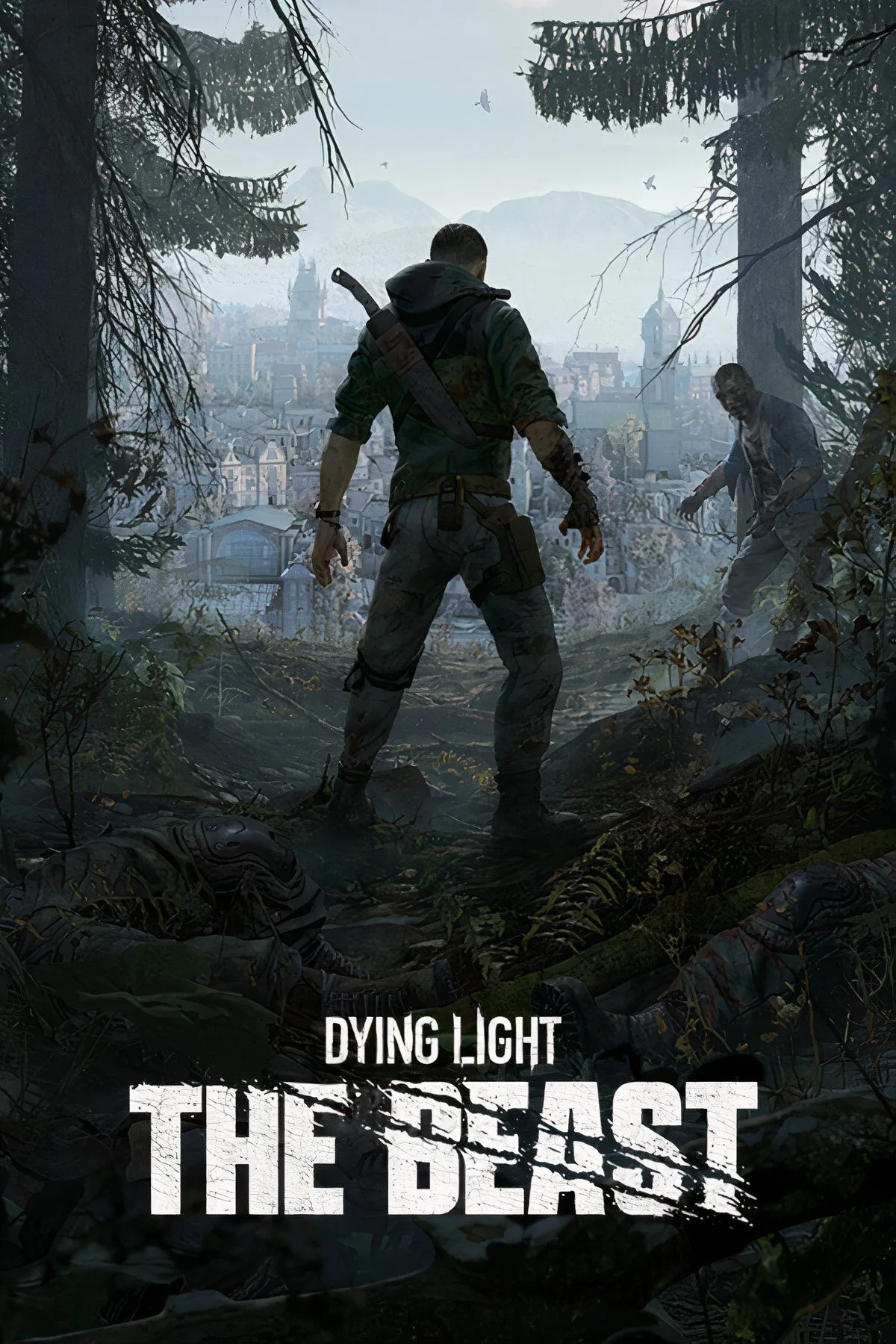 Hình ảnh concept của Dying Light: The Beast, thể hiện Kyle Crane với sức mạnh mới