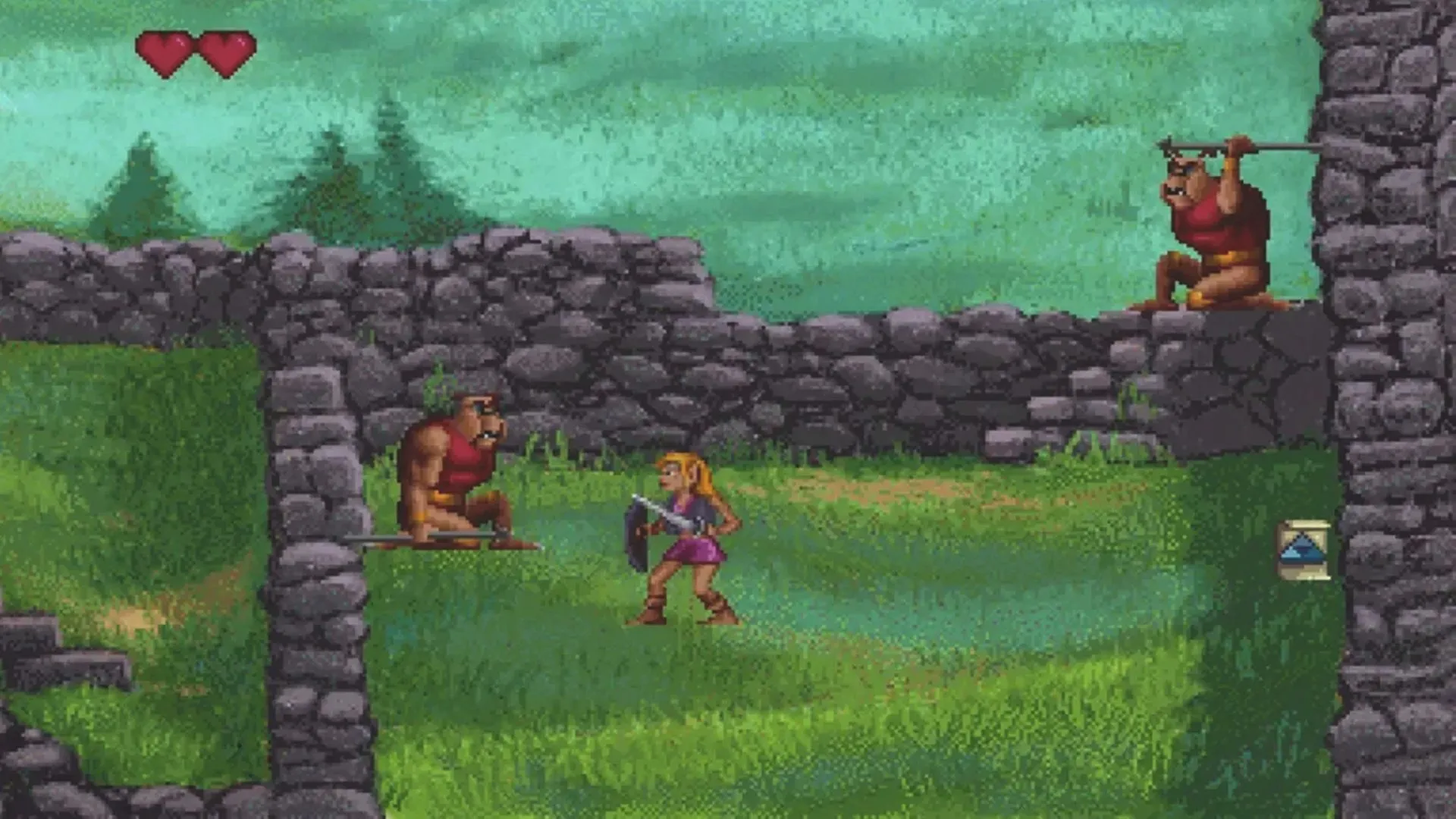 Hình ảnh gameplay The Legend of Zelda: The Wand of Ganon trên Philips CD-i