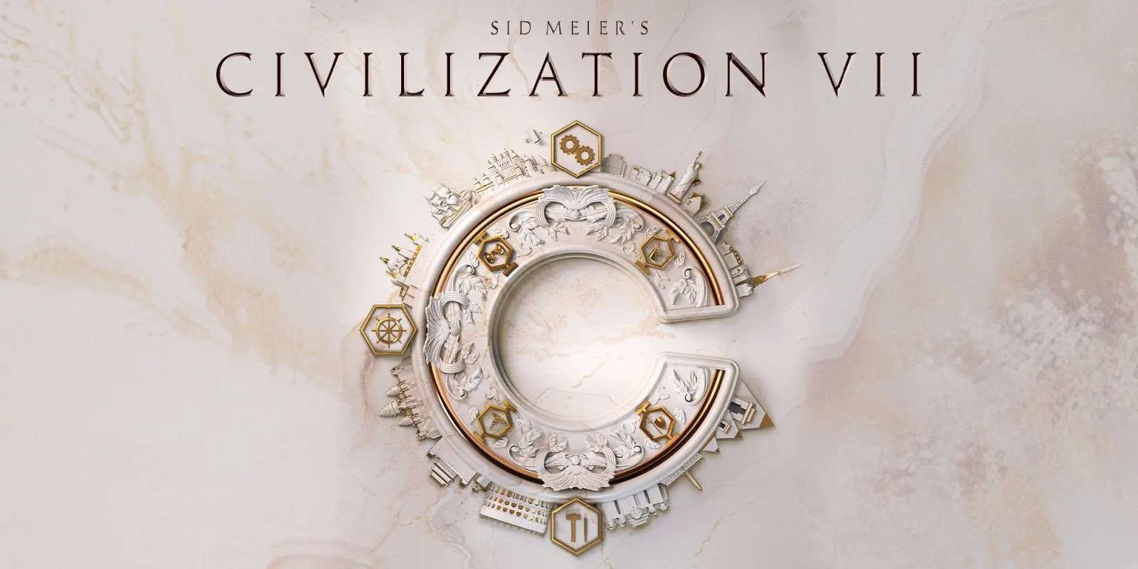 Hình ảnh giới thiệu Sid Meier's Civilization VII, biểu tượng văn minh cổ đại
