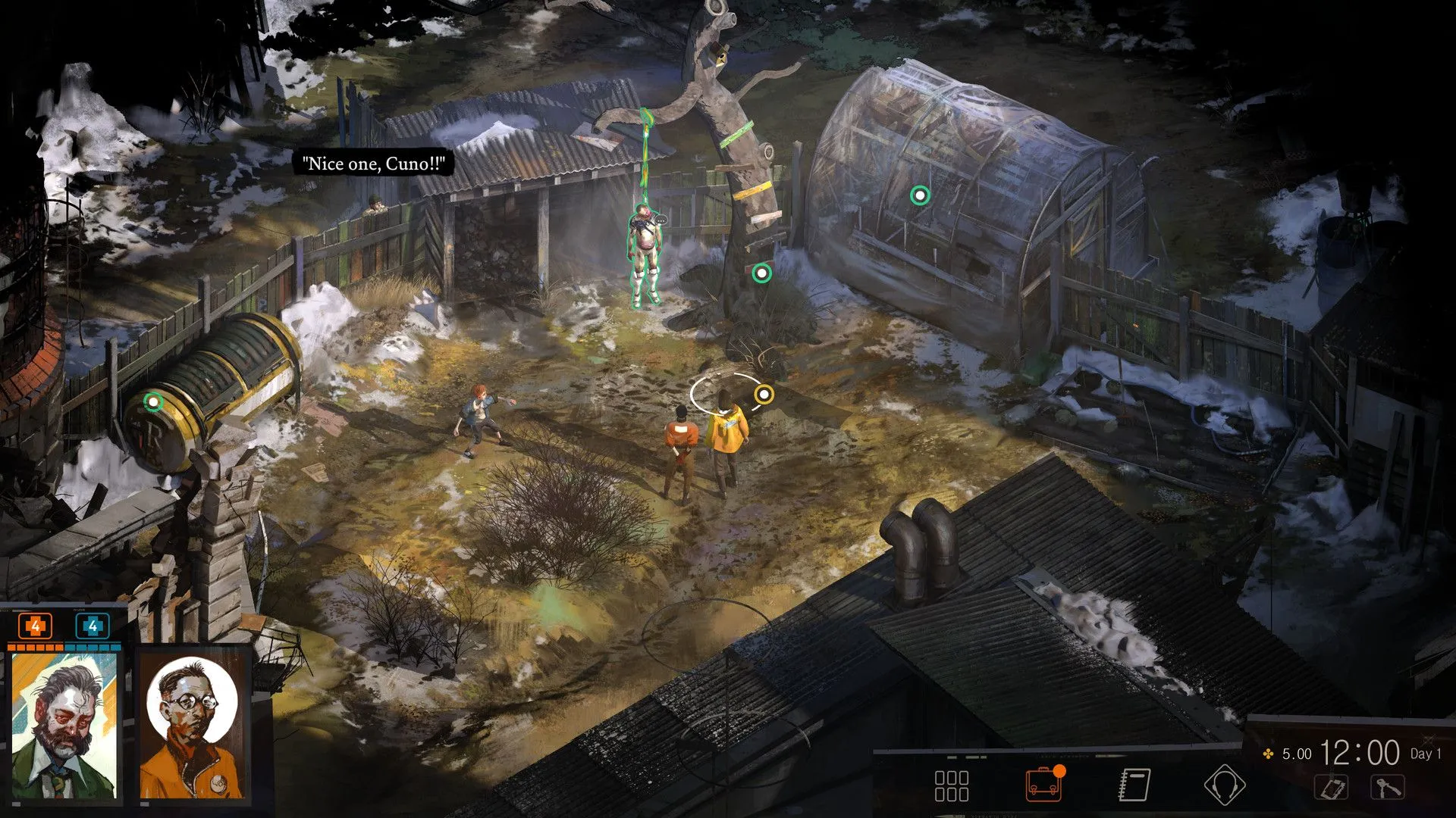 Hình ảnh minh họa gameplay của tựa game nhập vai Disco Elysium: The Final Cut