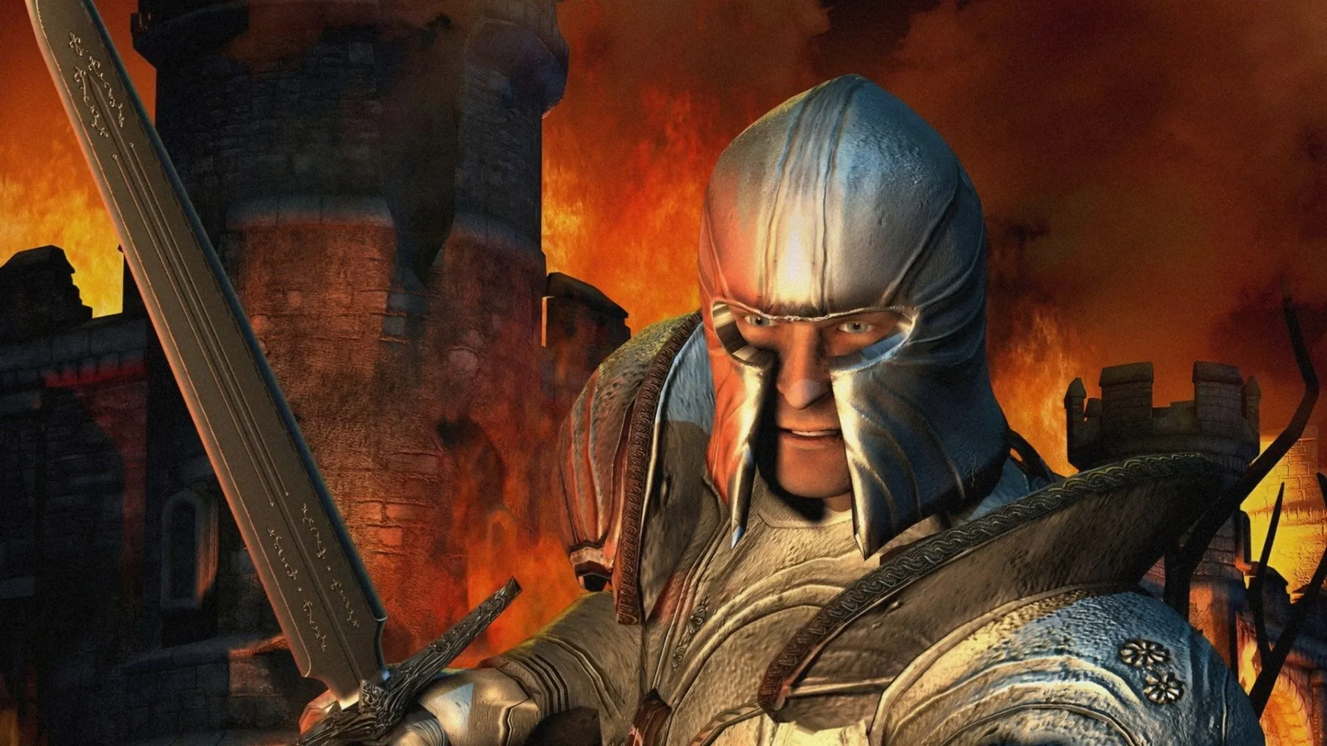Hình ảnh nghệ thuật của The Elder Scrolls IV Oblivion, tựa game nhập vai kinh điển của Bethesda