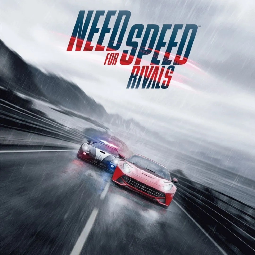 Hình ảnh sản phẩm của game đua xe Need for Speed Rivals trên các nền tảng PlayStation và Xbox