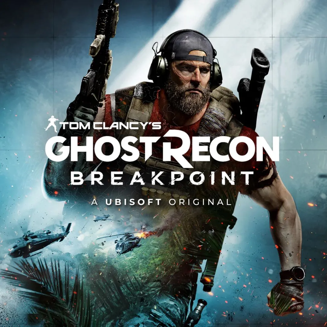 Hình ảnh sản phẩm của trò chơi Ghost Recon Breakpoint, một tựa game bắn súng chiến thuật trực tuyến