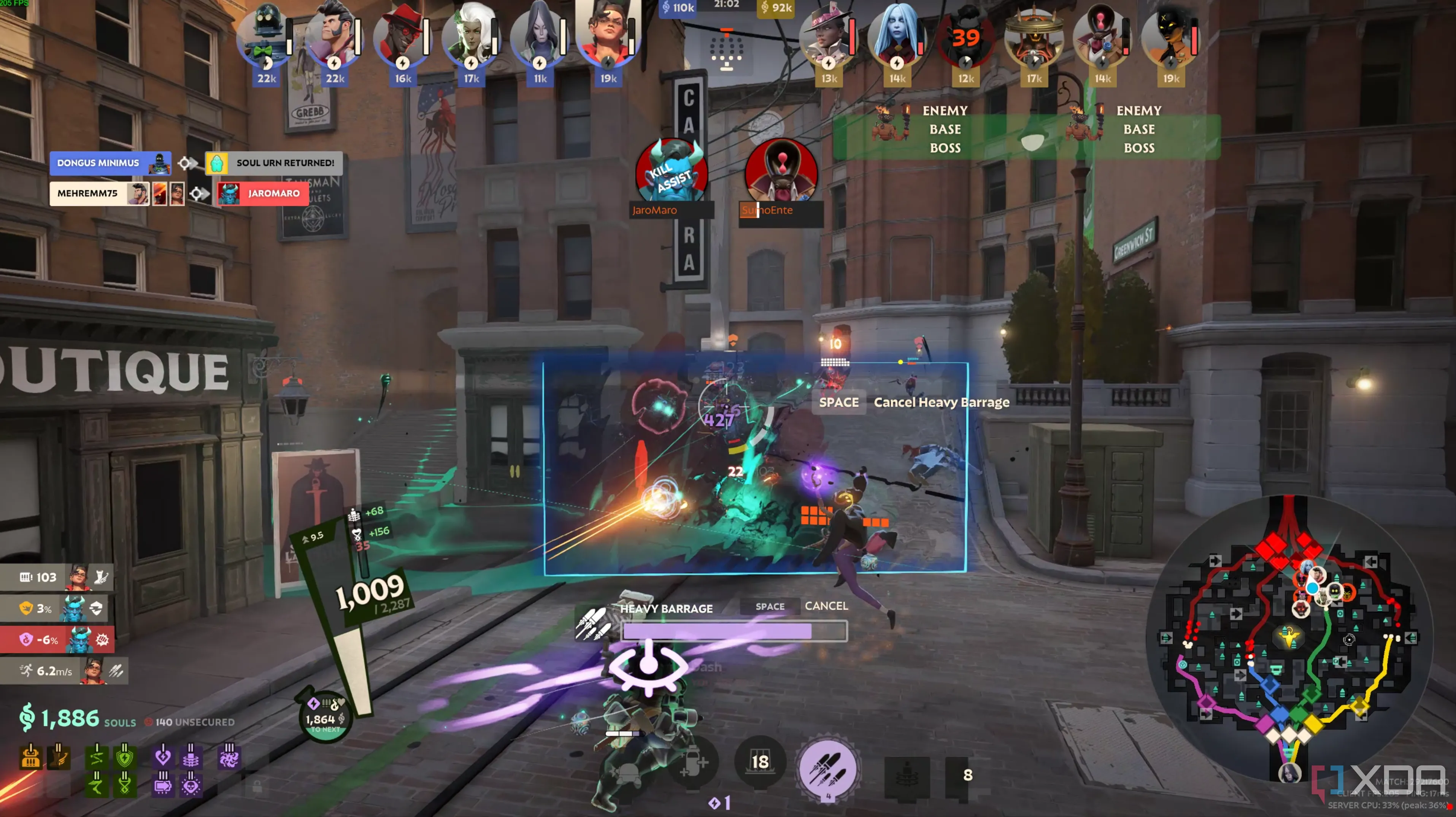 Hình ảnh từ game Deadlock, nơi phát hiện các mã nguồn rò rỉ liên quan đến dự án HLX của Half-Life 3