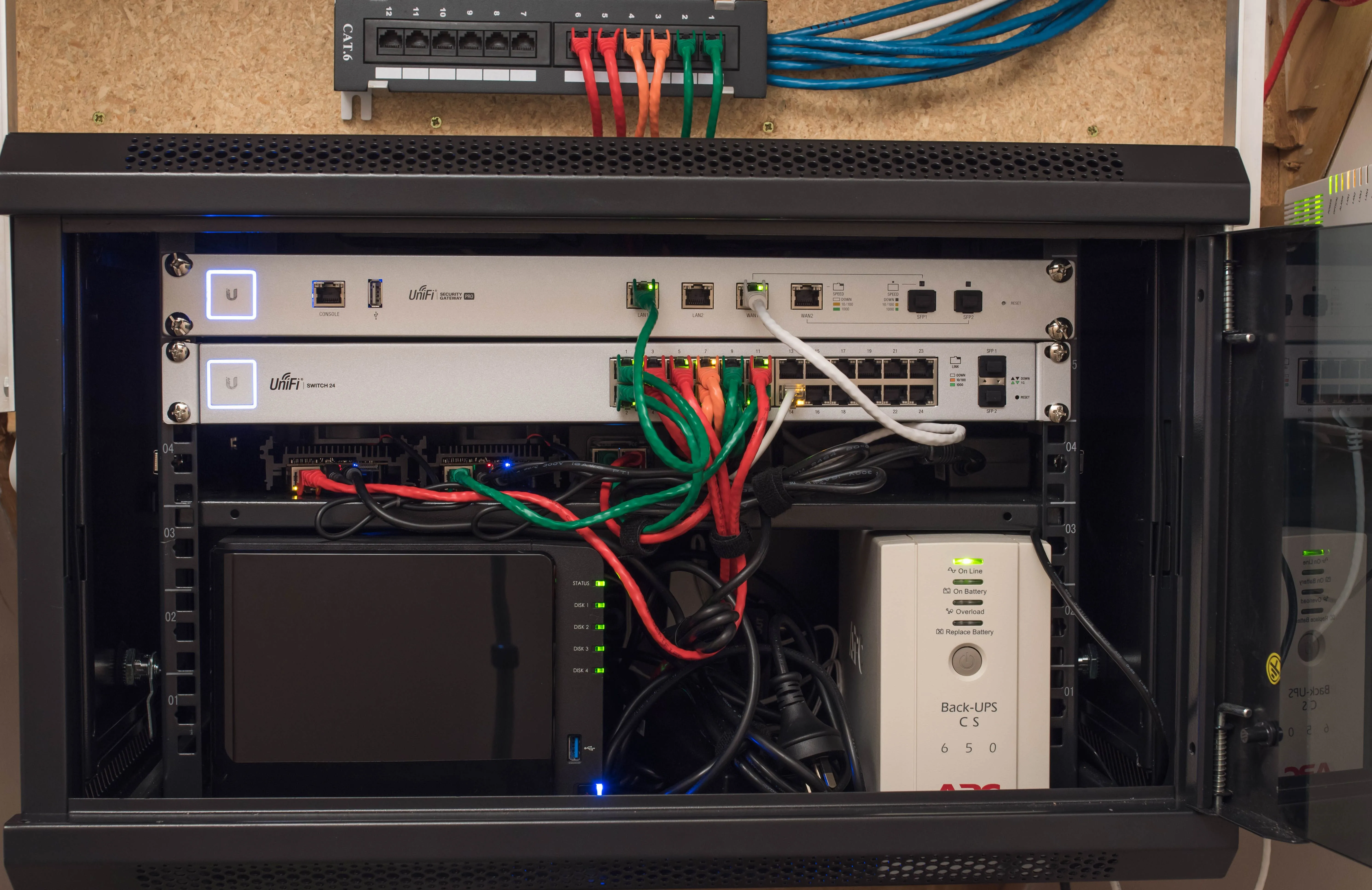 Home Lab nhỏ gọn trong khung tủ rack