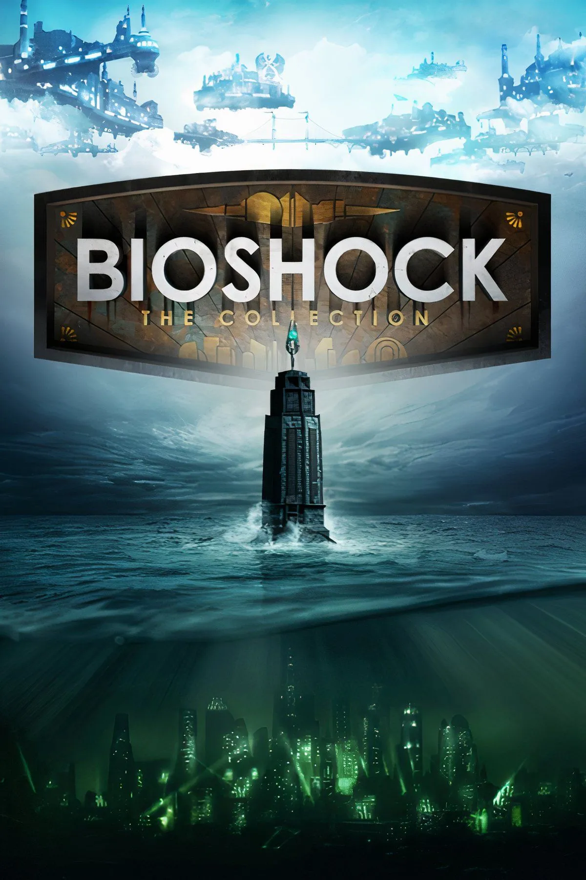 Jack khám phá thành phố dưới nước Rapture trong BioShock, một tựa game FPS với cốt truyện sâu sắc và bối cảnh độc đáo