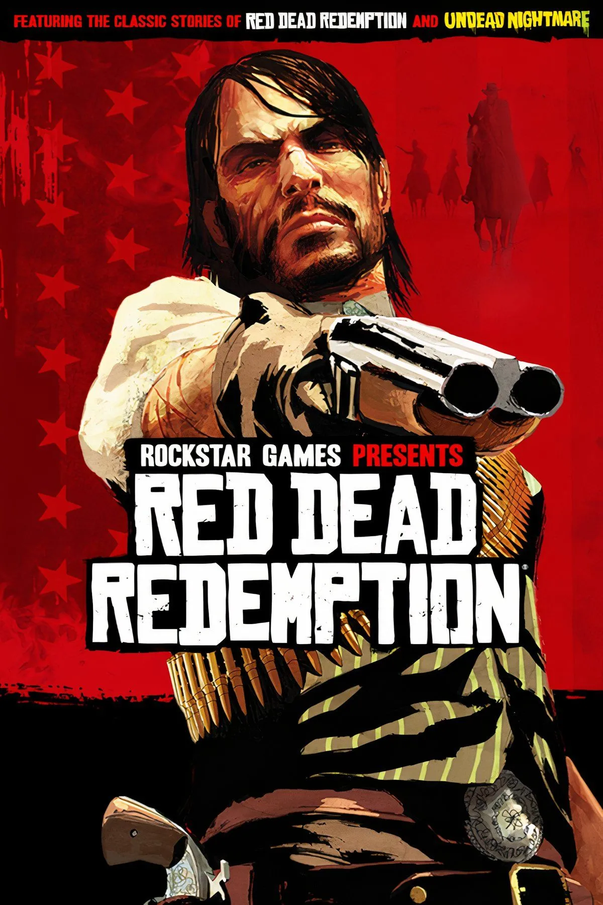 John Marston đối diện với hàng loạt xạ thủ trong cuộc đối đầu cuối cùng ở Red Dead Redemption