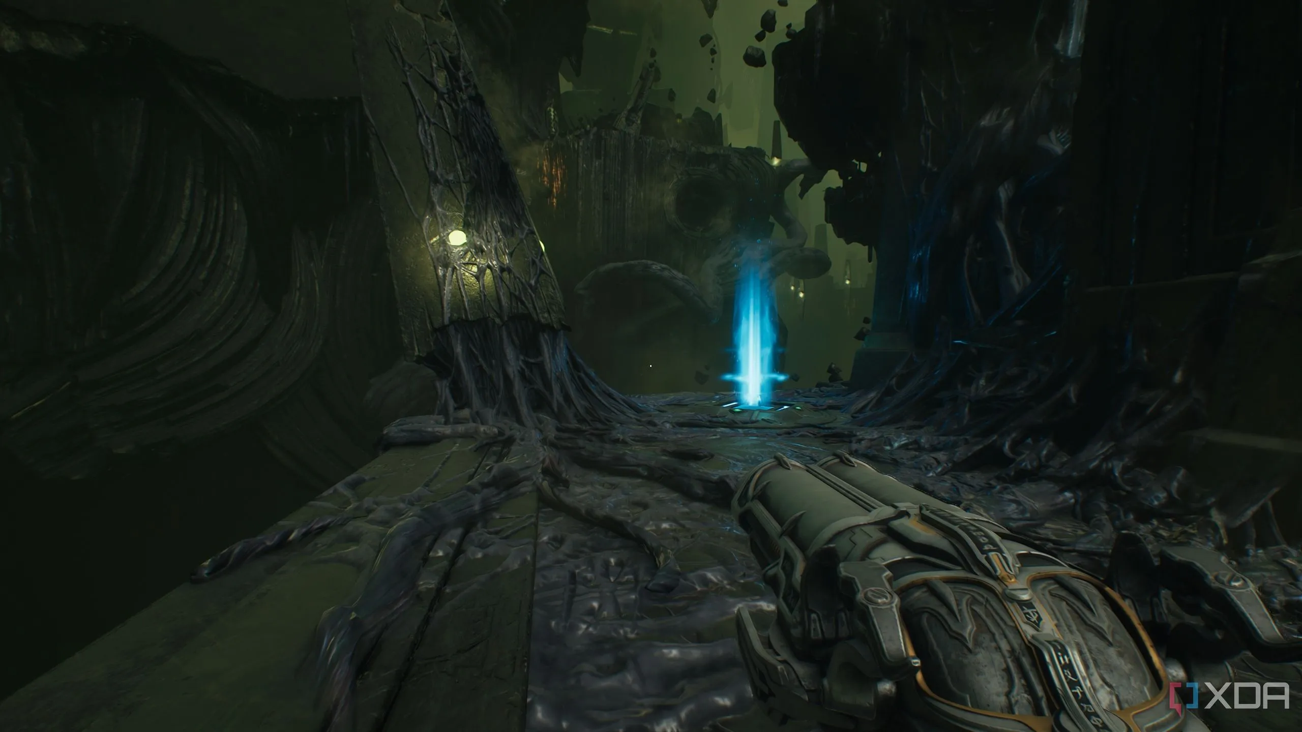 Jump pad đã được mở khóa trong chương 15 của Doom The Dark Ages