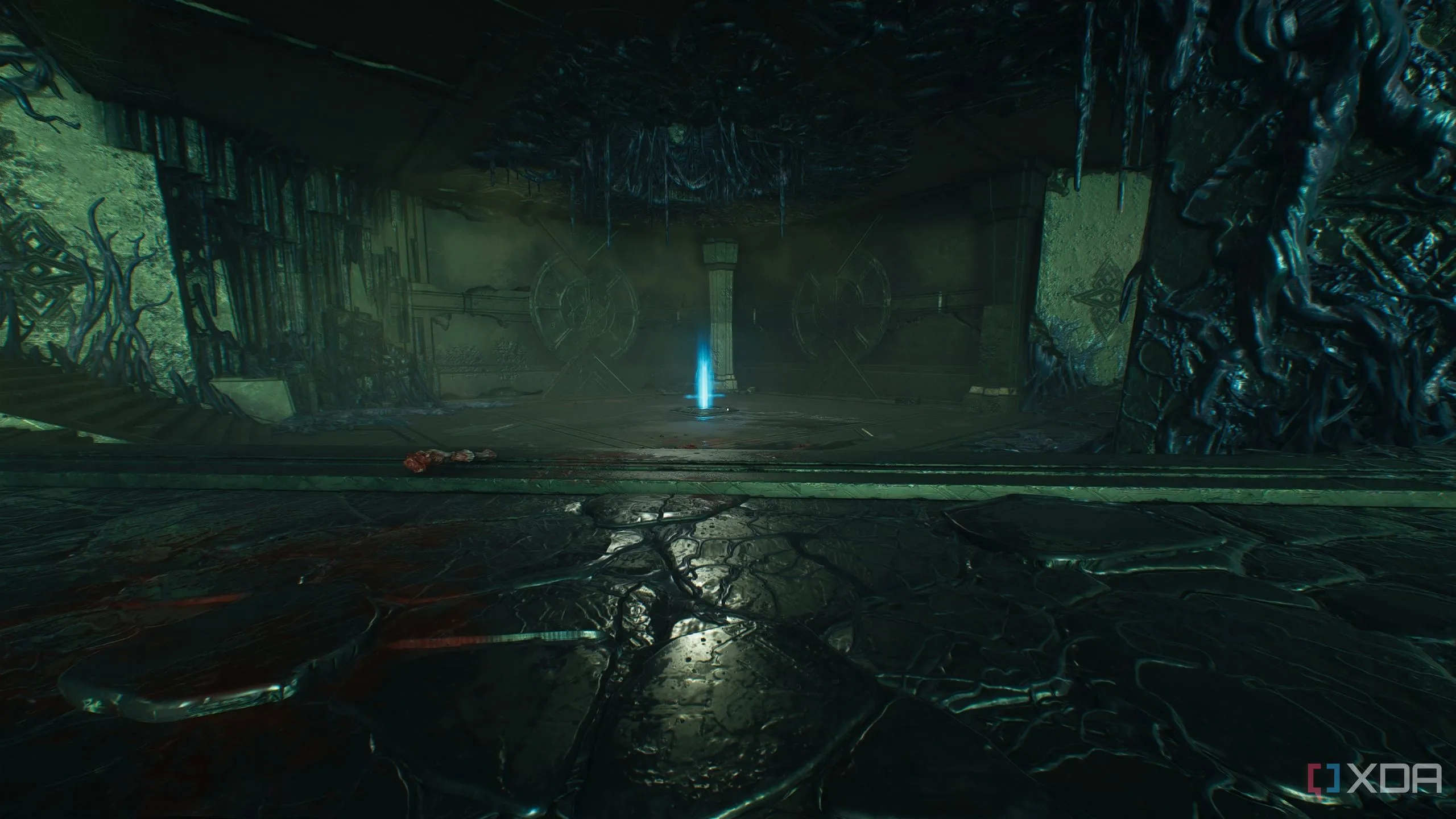 Jump pad trong chương 15 của Doom The Dark Ages