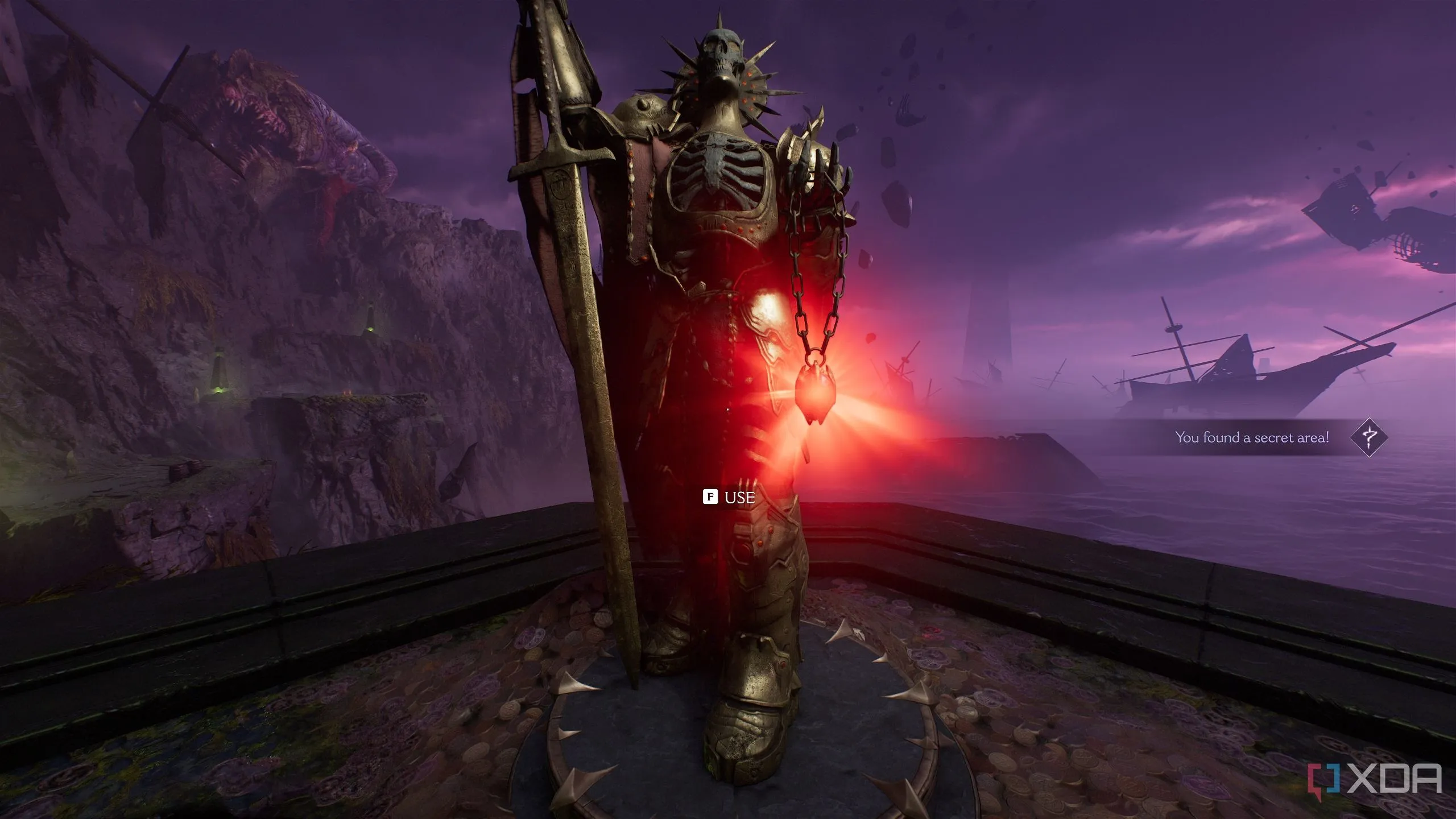 Khu vực bí mật 1 và Hồng Ngọc 1 trong Doom The Dark Ages Chương 17
