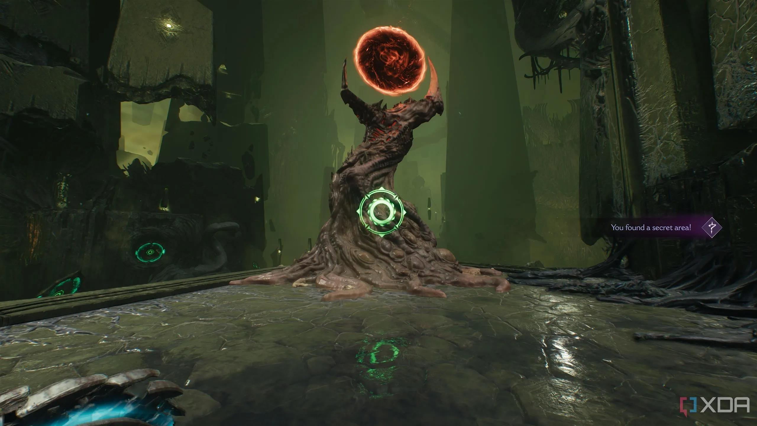 Khu vực bí mật 9 và cổng Gore Portal trong chương 15 của Doom The Dark Ages