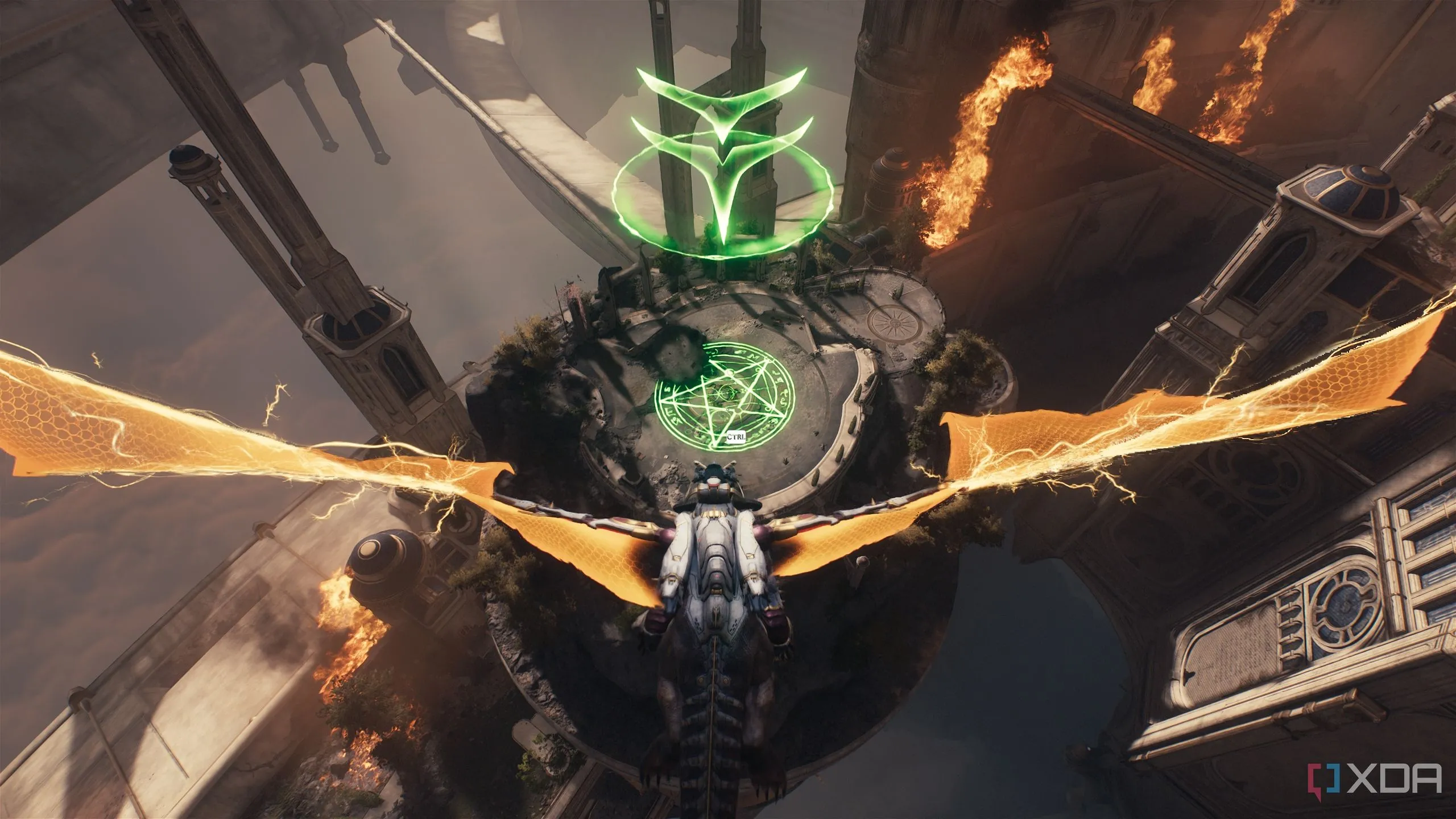 Khu vực hạ cánh bí mật đầu tiên sau khi hạ gục Titan trong Doom The Dark Ages.