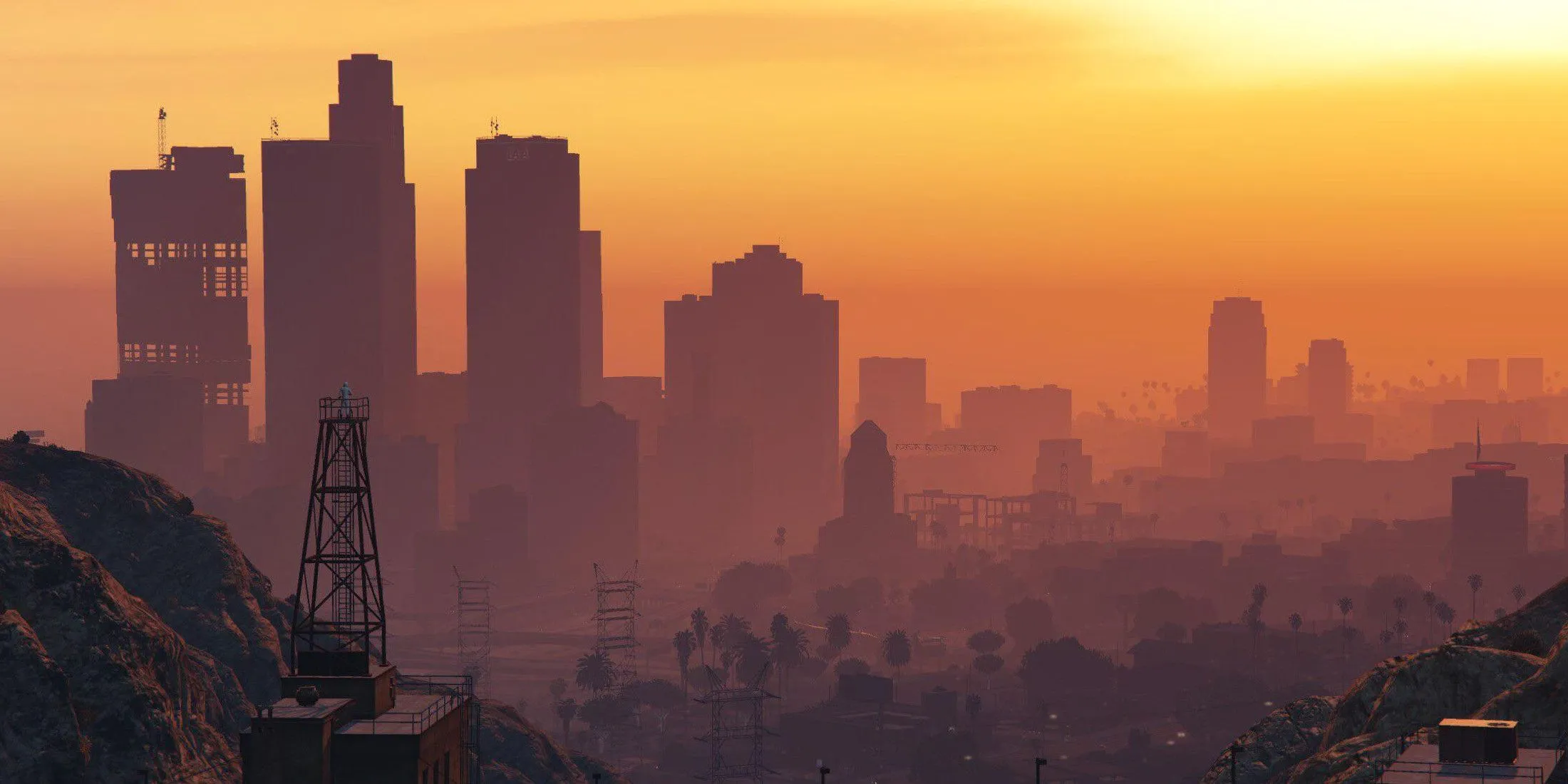 Khung cảnh thành phố Vice City tráng lệ trong Grand Theft Auto VI