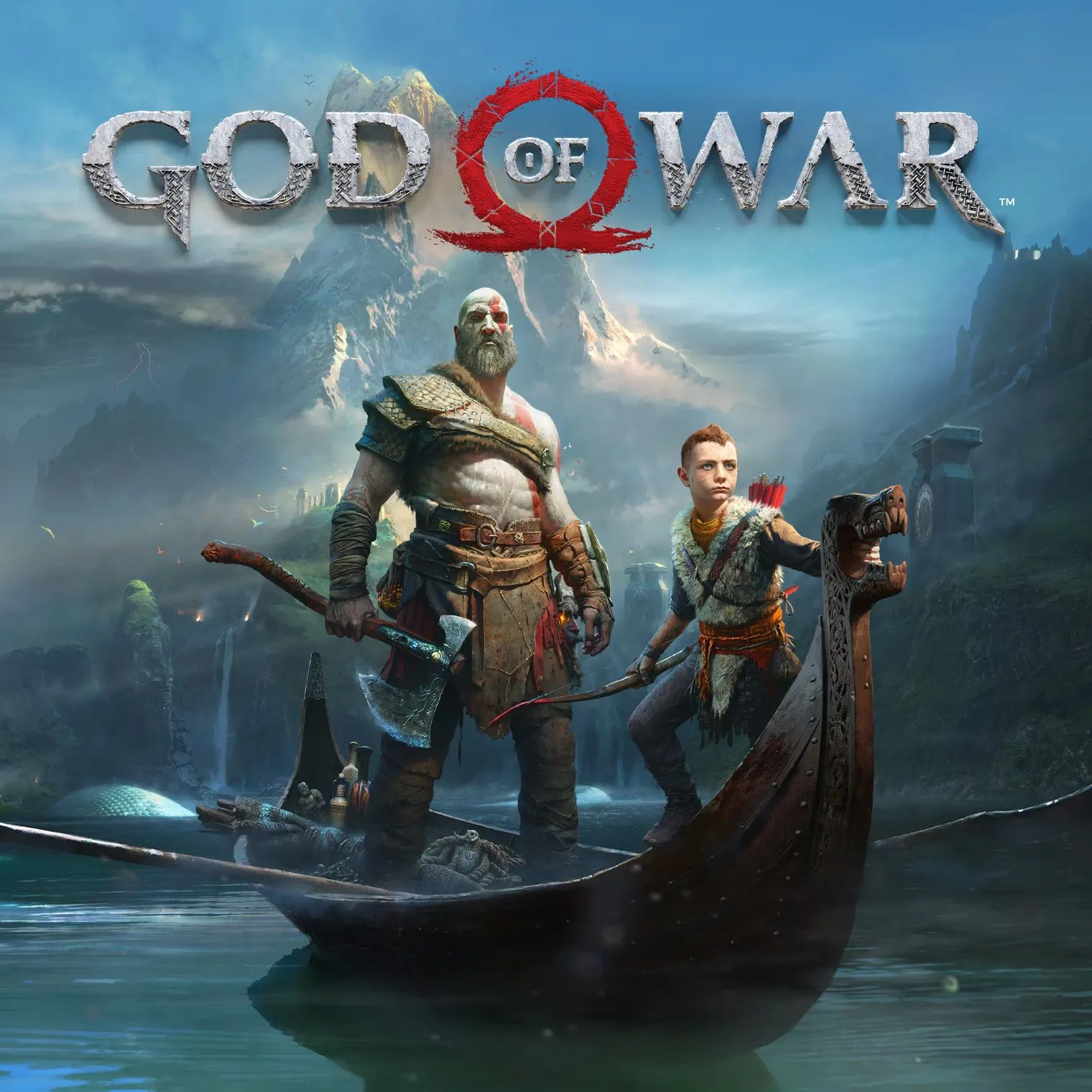 Kratos và con trai Atreus trong God of War 2018, tựa game đã tái định nghĩa nhân vật và series.