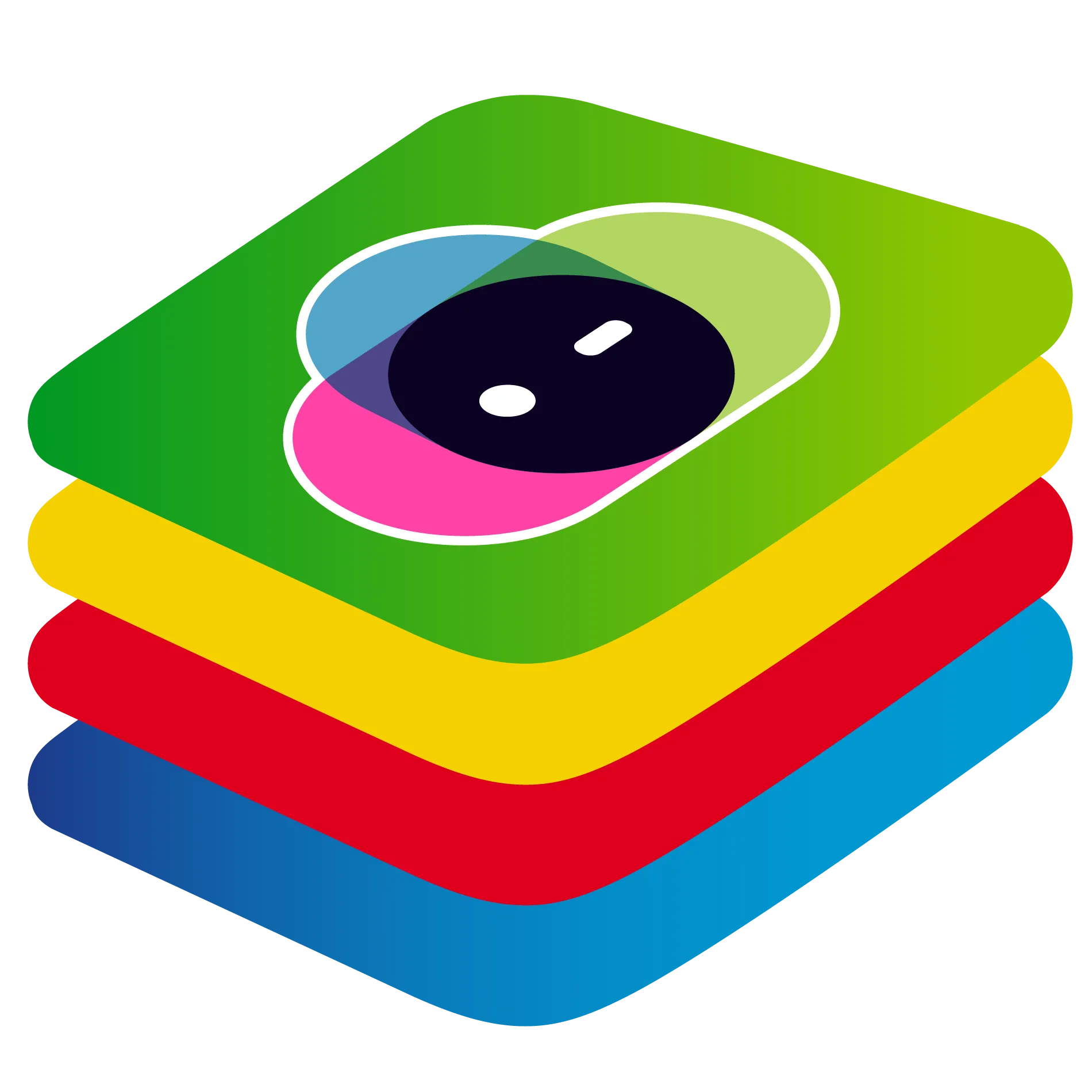 Logo BlueStacks, trình giả lập Android phổ biến trên máy tính Windows