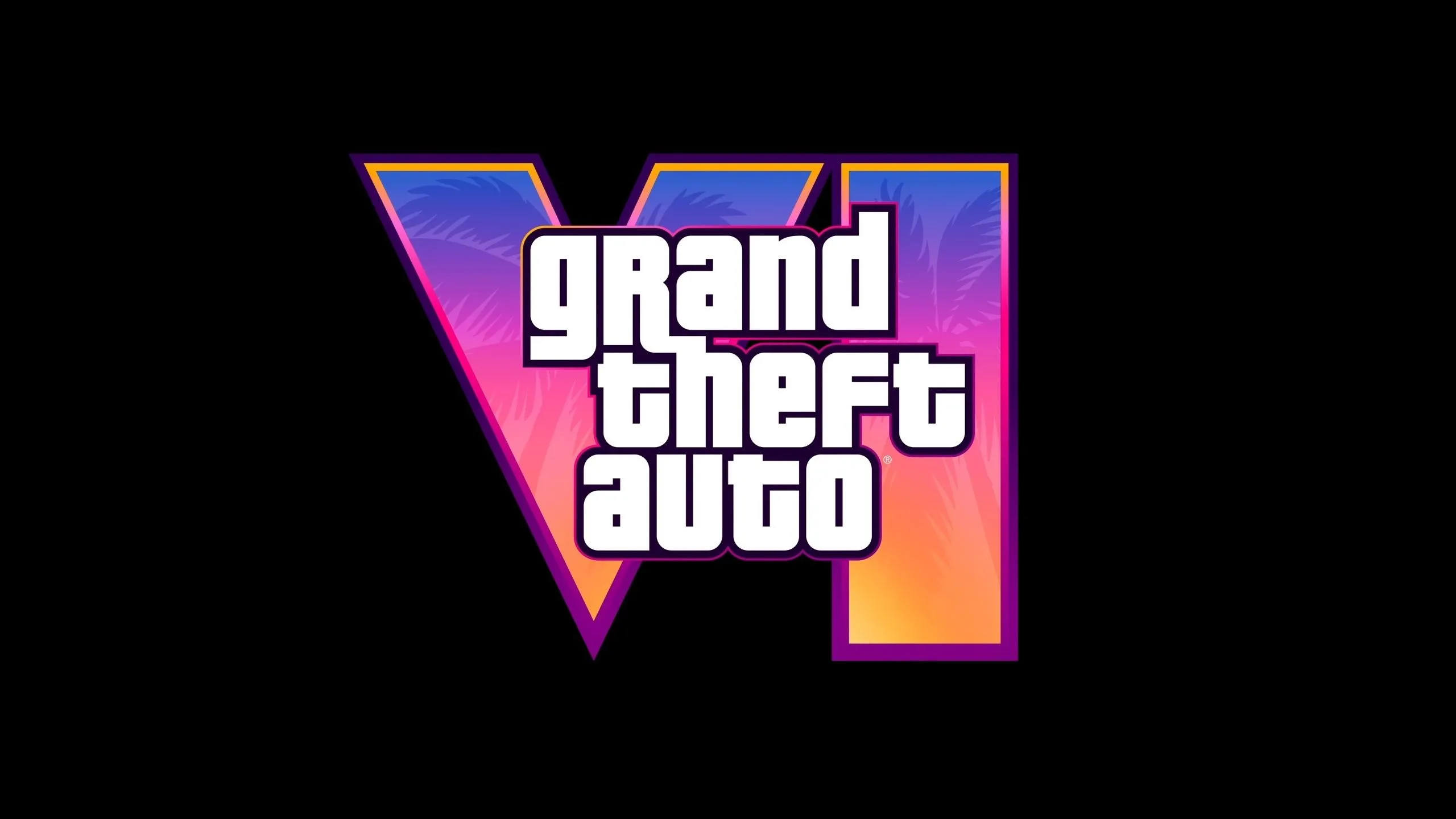 Logo chính thức của Grand Theft Auto VI, biểu tượng thương hiệu của Rockstar Games.