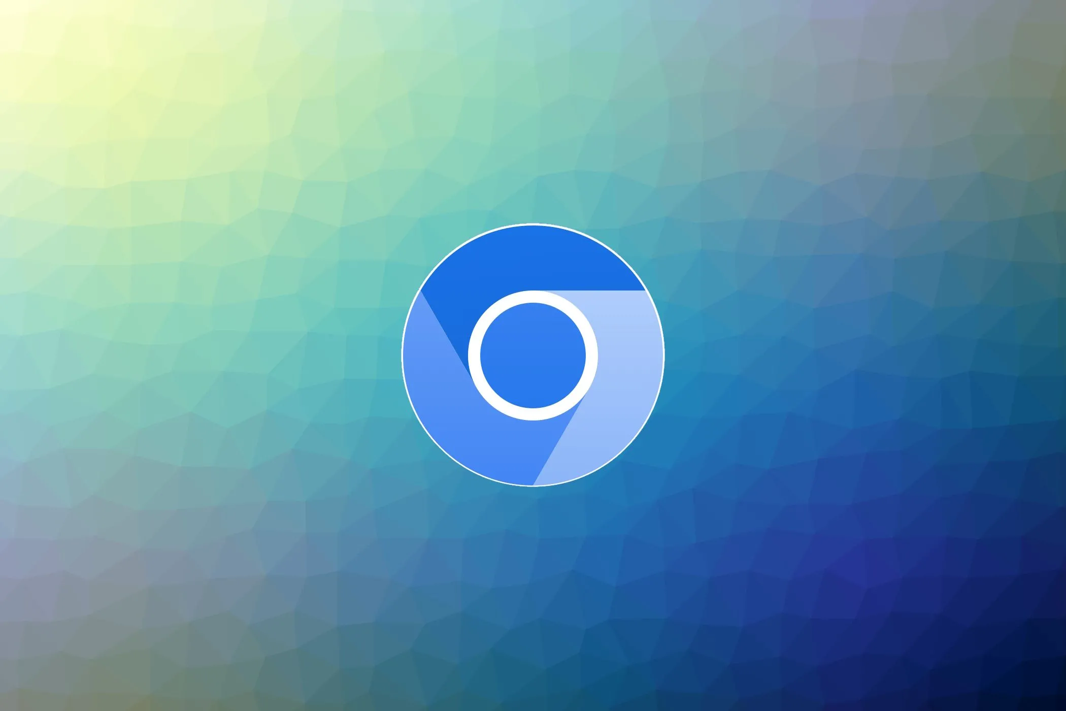 Logo Chromium, bộ máy nền tảng của nhiều trình duyệt phổ biến như Chrome, Edge và Brave, nhưng không phải Firefox