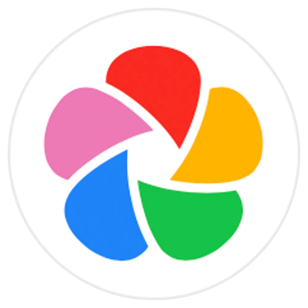 Logo của Immich, nền tảng tự host để quản lý ảnh và video