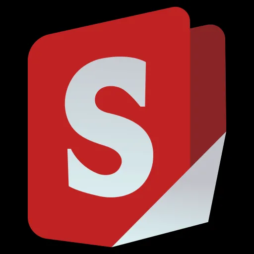 Logo của Stirling PDF, phần mềm chỉnh sửa PDF mã nguồn mở dạng web