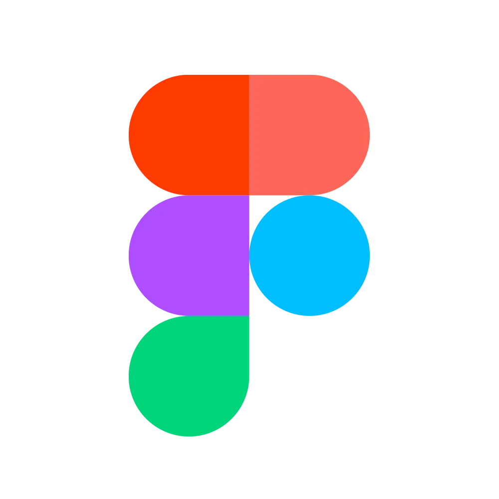 Logo Figma, công cụ thiết kế UX/UI hàng đầu, đối thủ của Adobe XD.