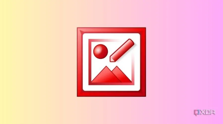 logo Microsoft Office Picture Manager trên nền màu chuyển sắc