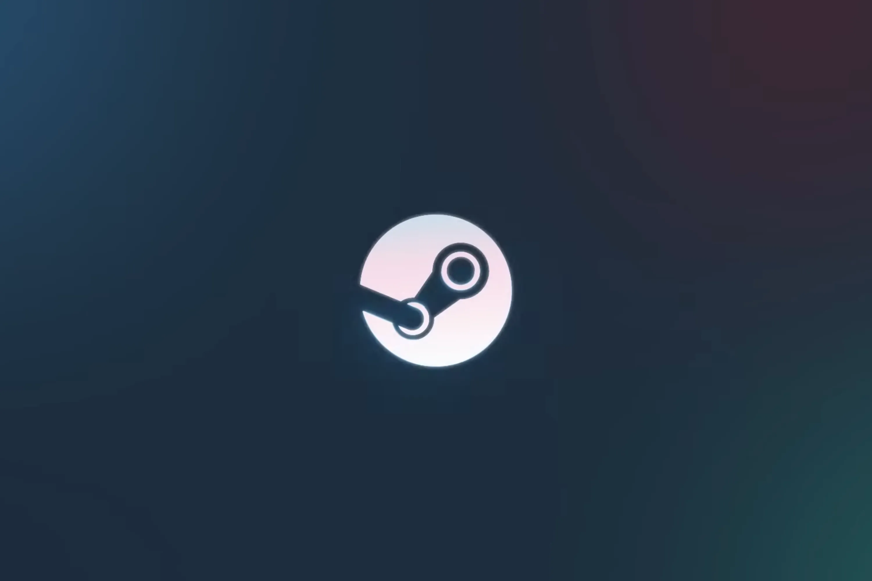 Logo Steam trên nền gradient, biểu tượng của một trong những nền tảng phân phối game PC lớn nhất nhưng không phải duy nhất