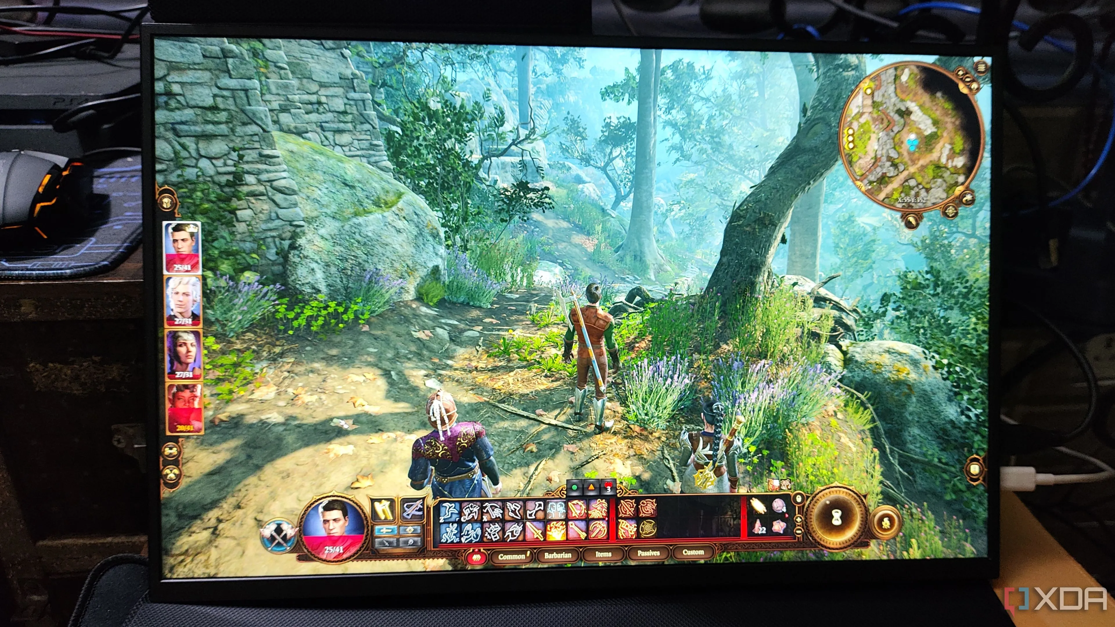 Màn hình chơi game Baldur's Gate 3 với hiệu suất được cải thiện
