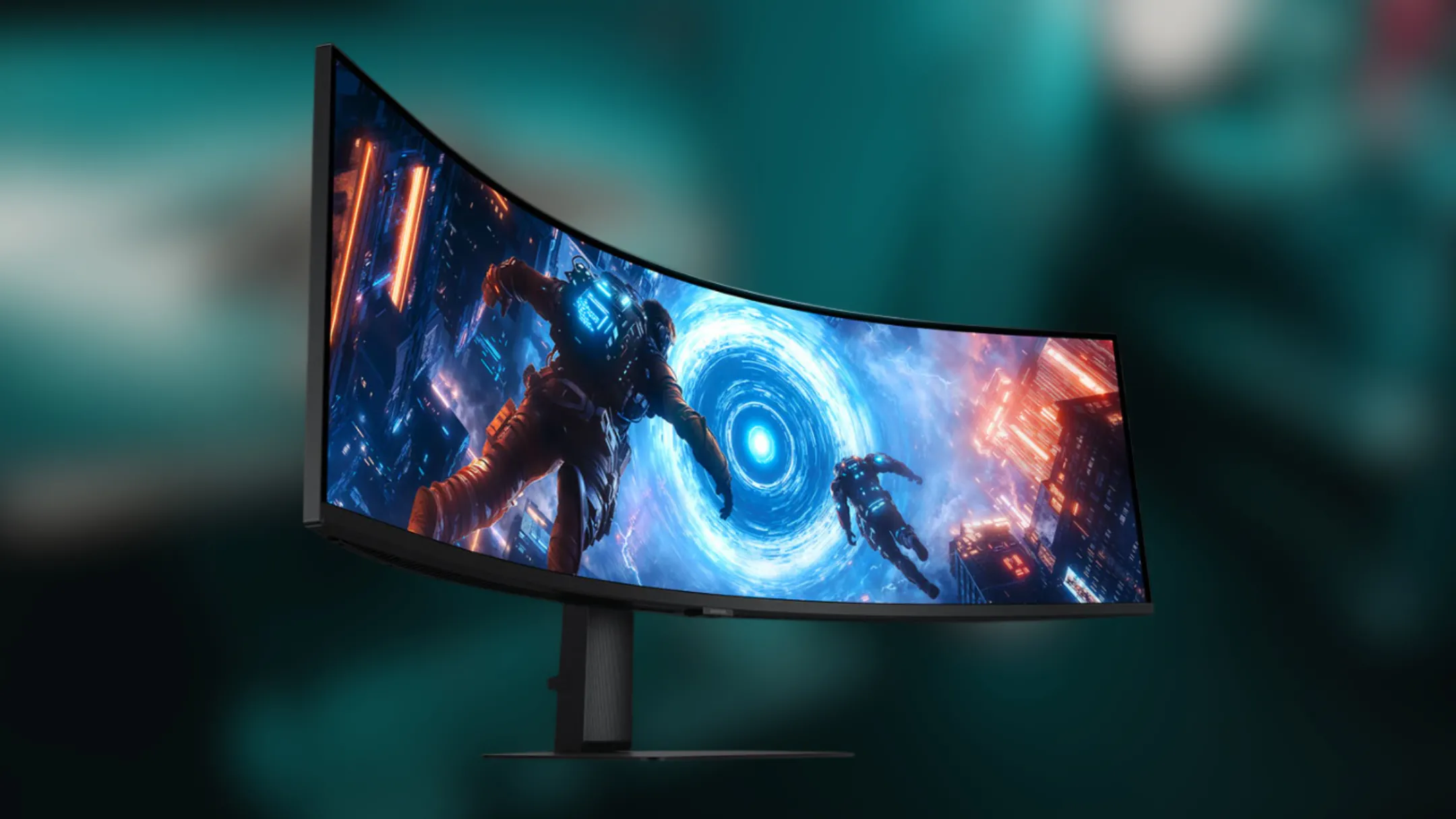 Màn hình cong Samsung Odyssey G9 (G91F) 49 inch với độ phân giải DQHD và tần số quét 144Hz