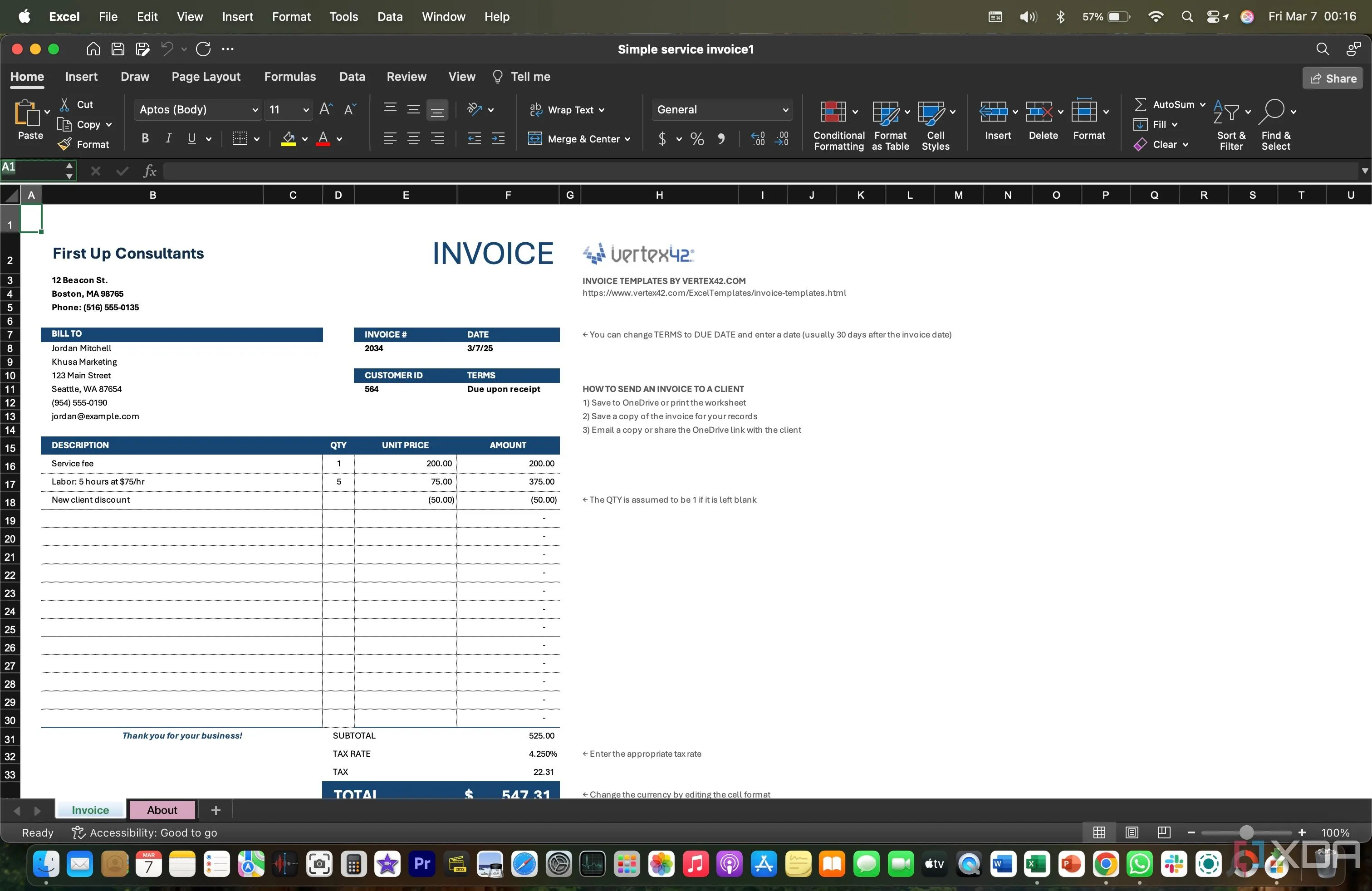 Mẫu báo cáo doanh thu và bảng tính theo dõi chi phí trong Excel