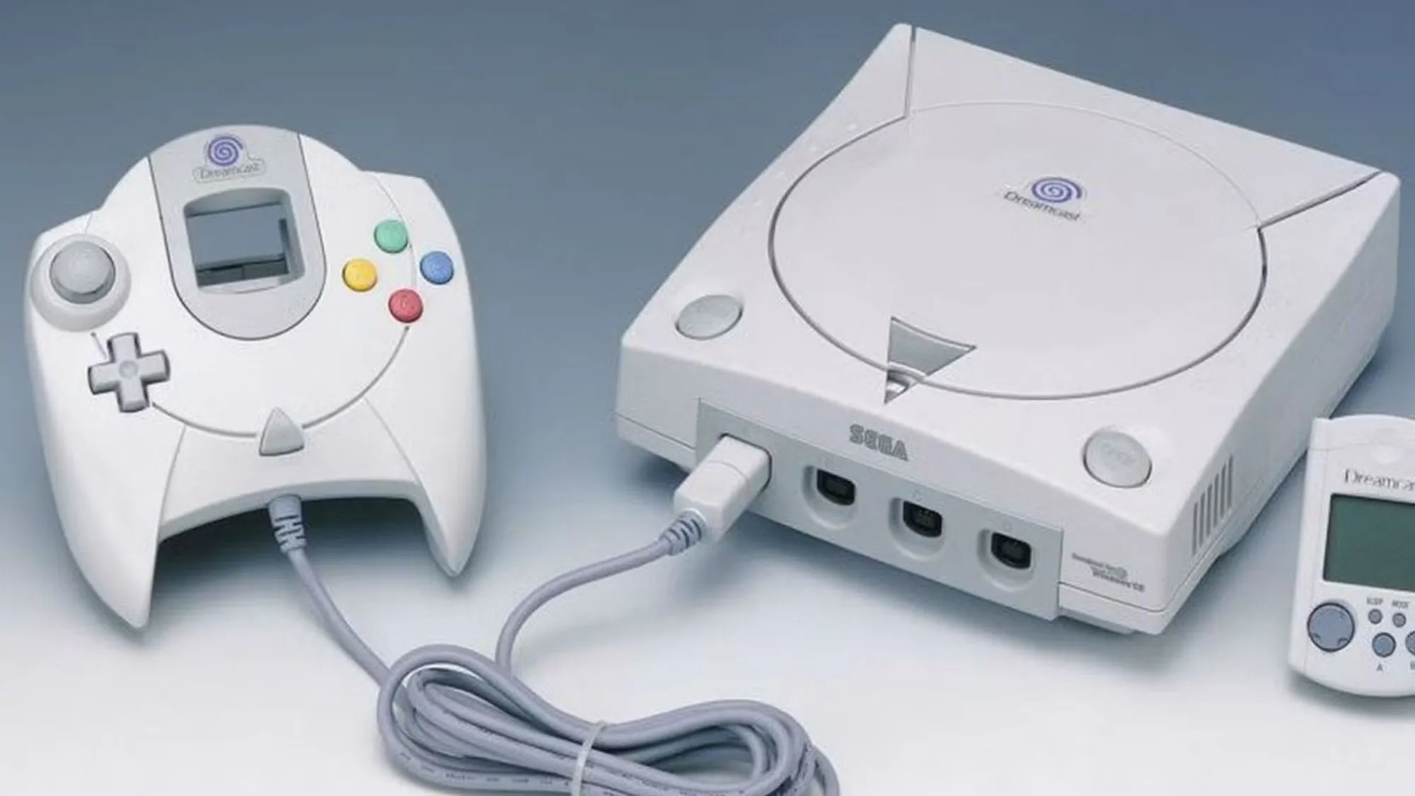 Máy chơi game console Sega Dreamcast với tay cầm