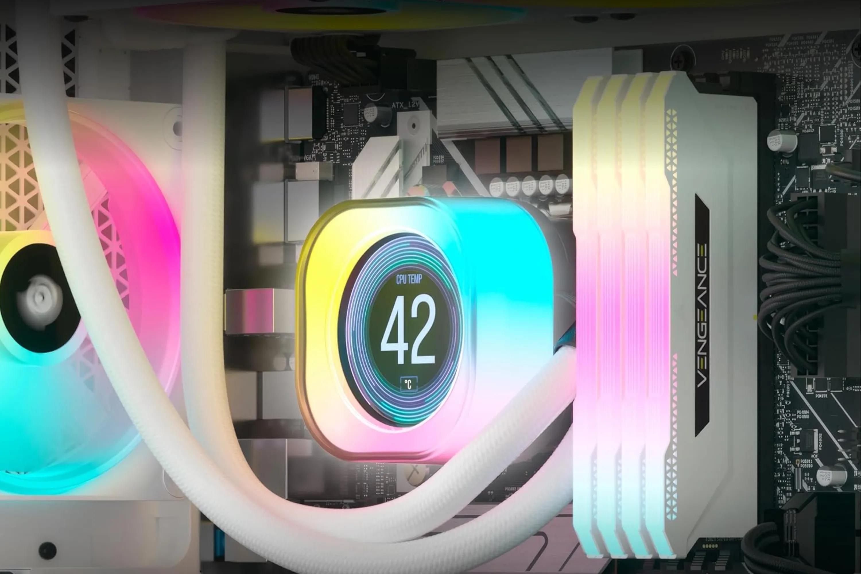 Mô-đun màn hình LCD của tản nhiệt AIO CORSAIR iCUE LINK