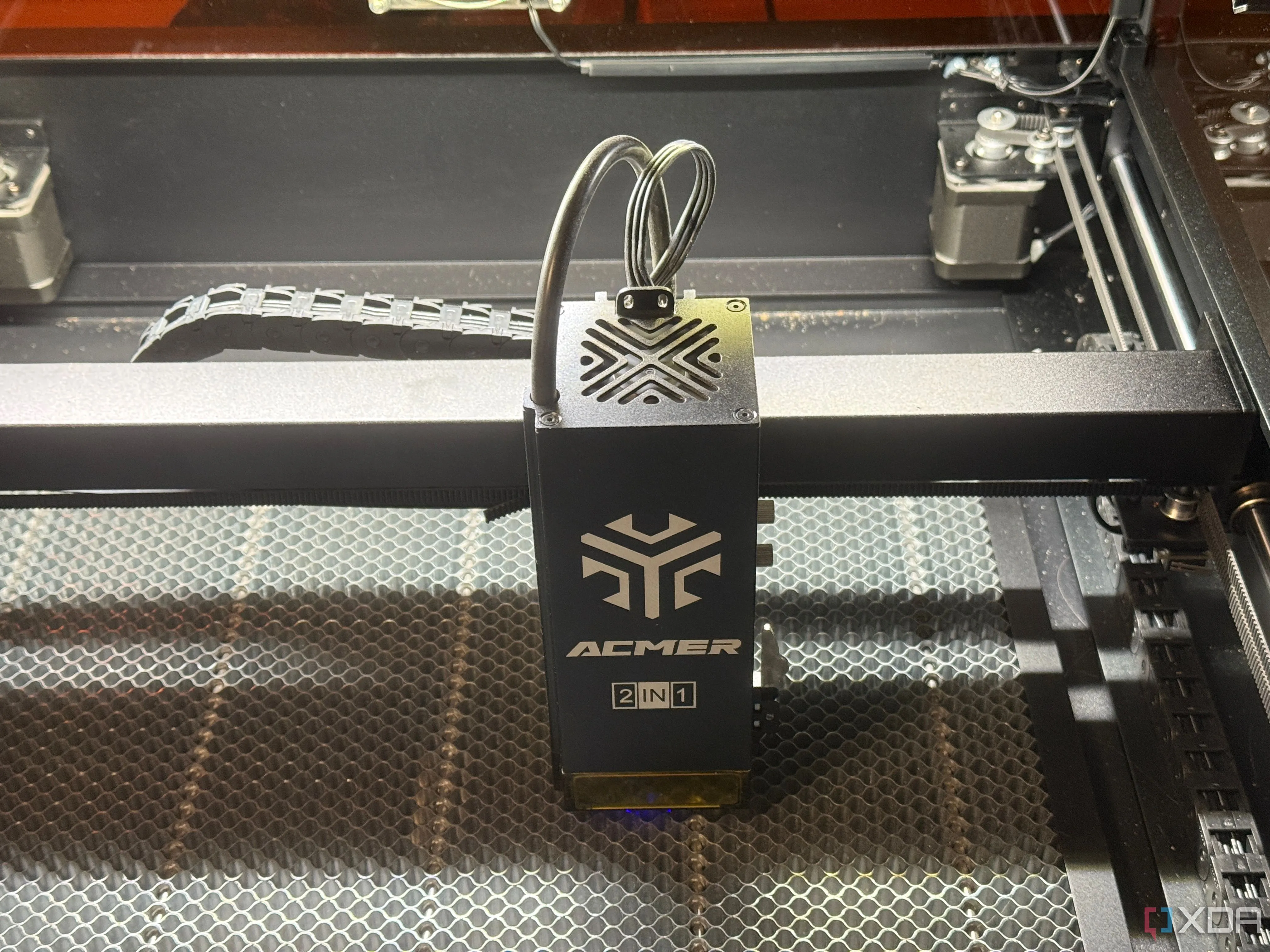 Module laser Acmer P3 không về vị trí home sau khi tắt