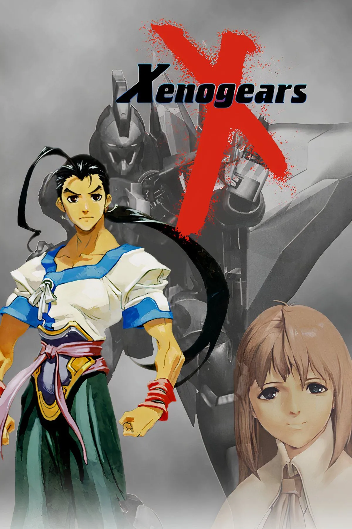 Một cảnh chiến đấu trong Xenogears