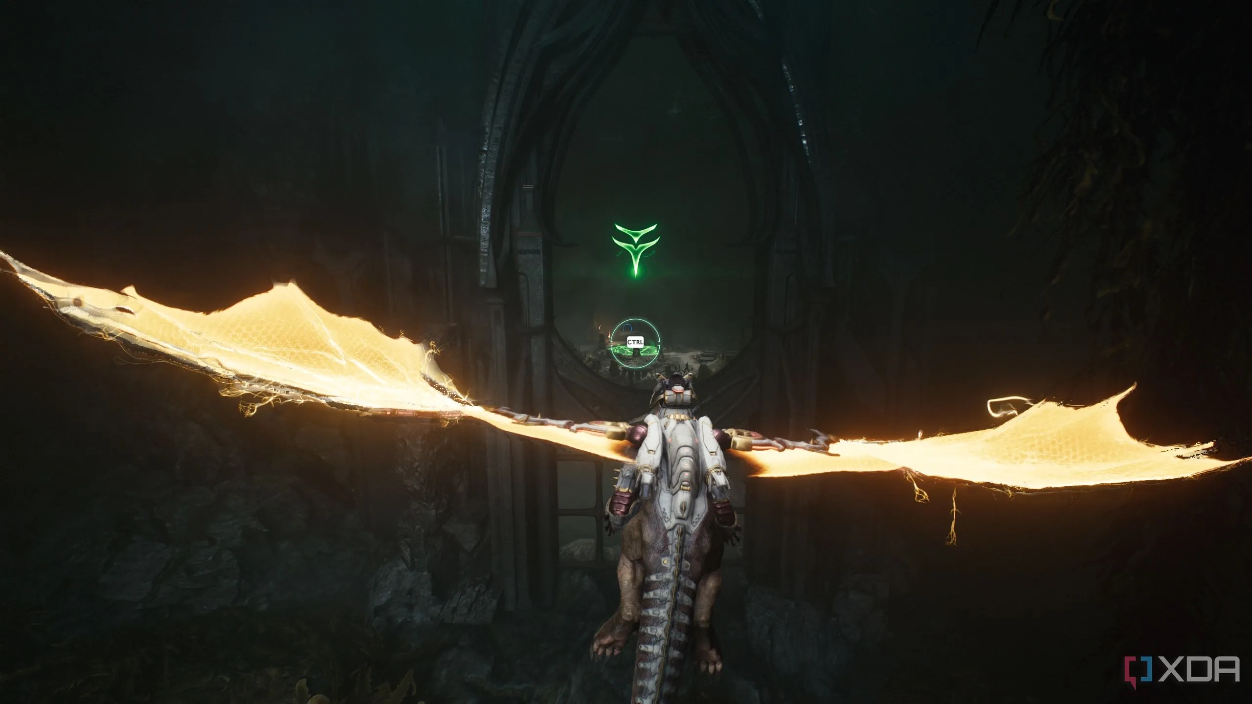 Một khu vực hạ cánh bí mật đầu tiên trong Chapter 14 của Doom: The Dark Ages.